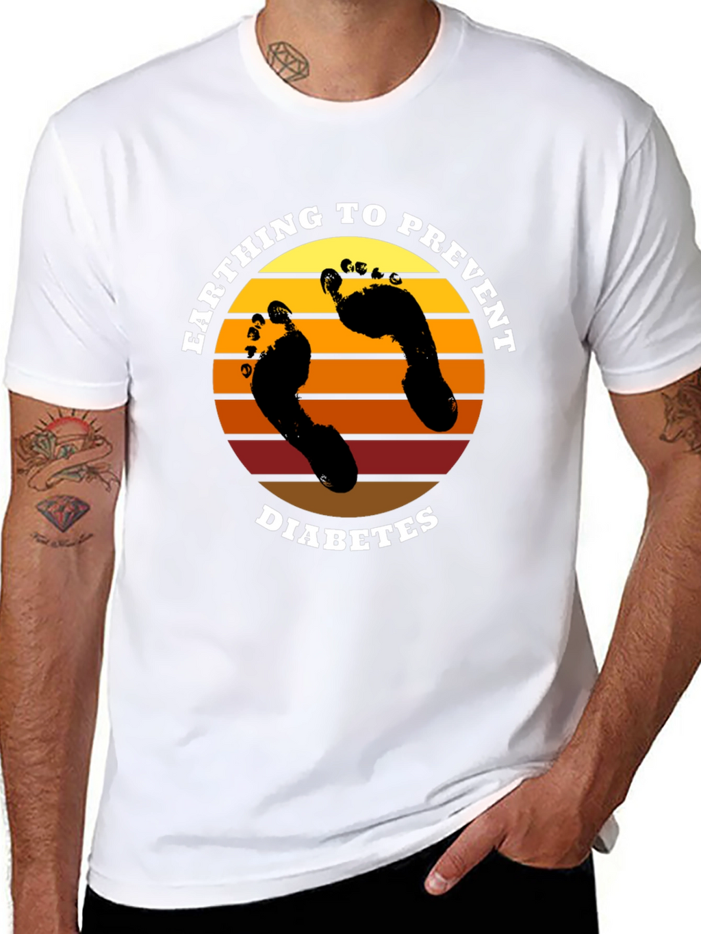 Earthing to Prevent Diabetes T-Shirt