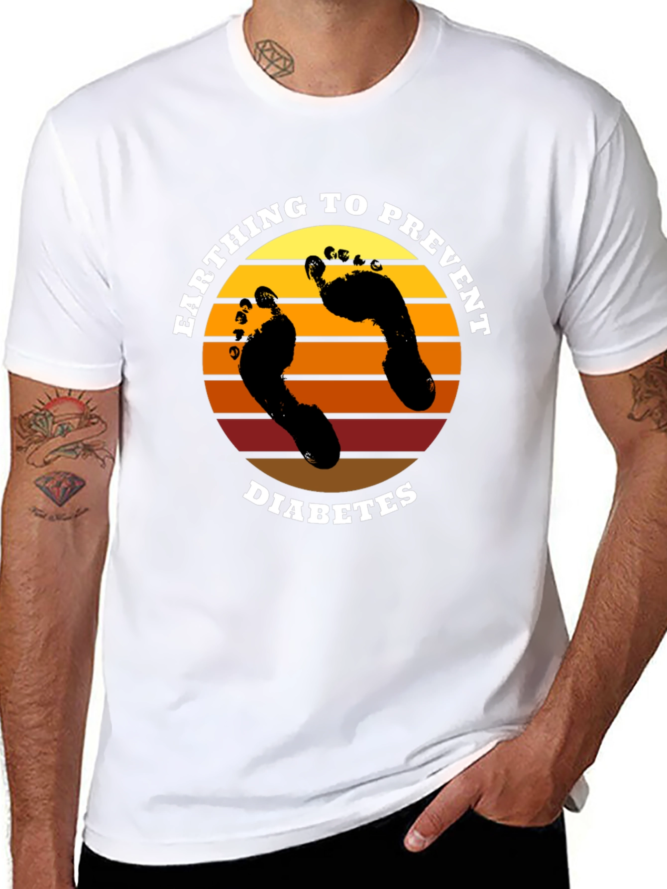 Earthing to Prevent Diabetes T-Shirt