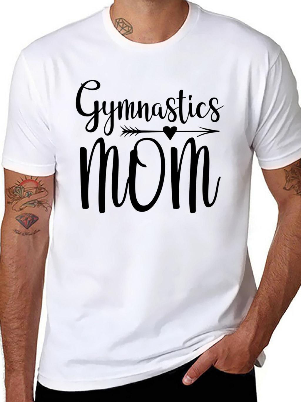 Gymnastics Mom Graphic T-Shirt