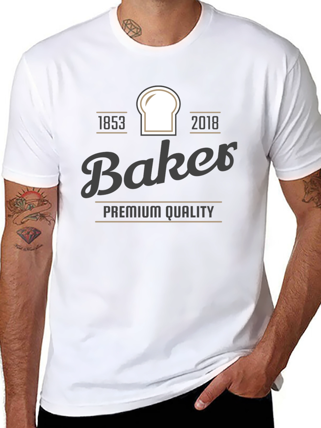 Vintage Baker Premium Quality T-Shirt