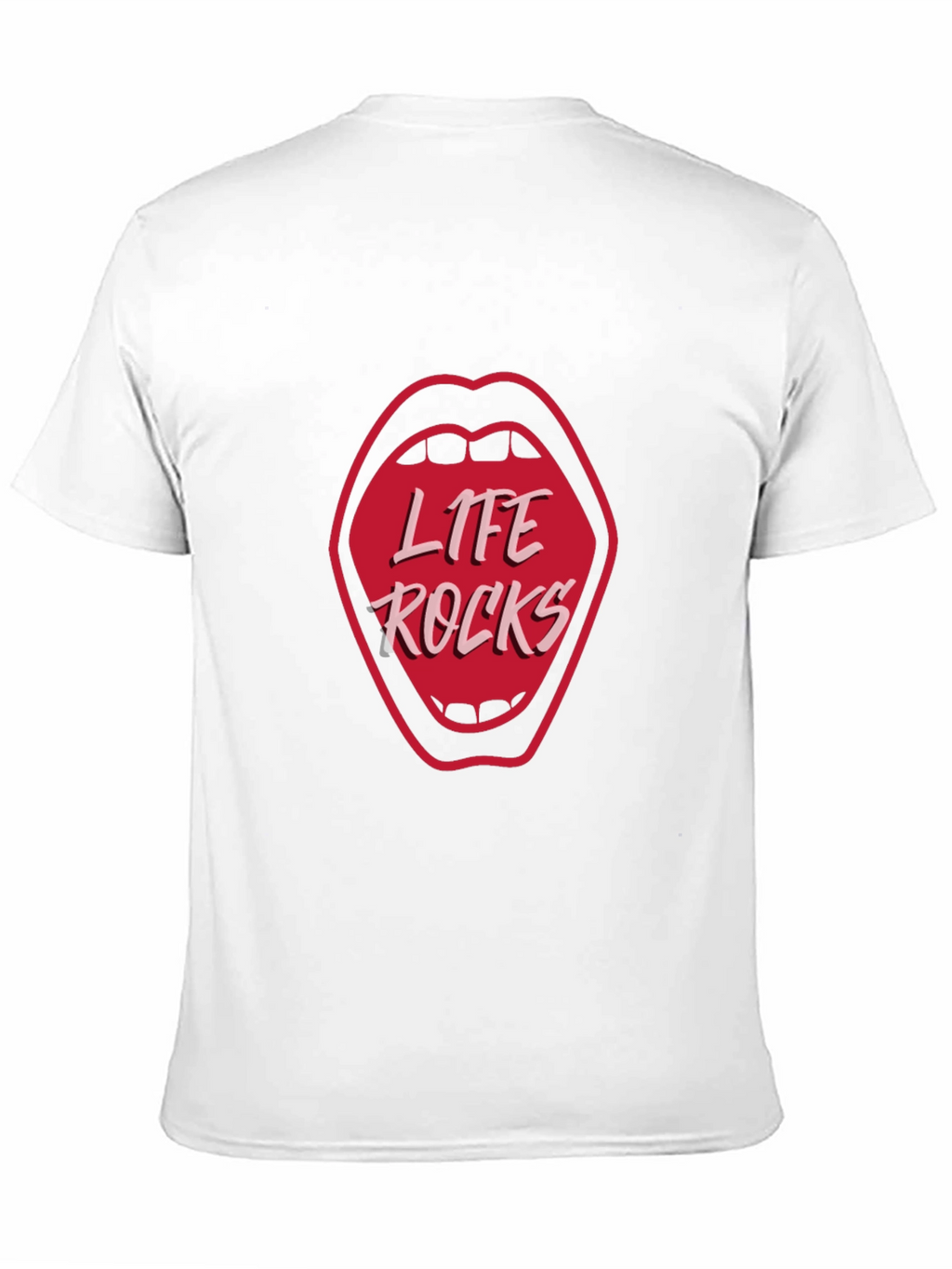 Life Rocks Graphic Tee - Black