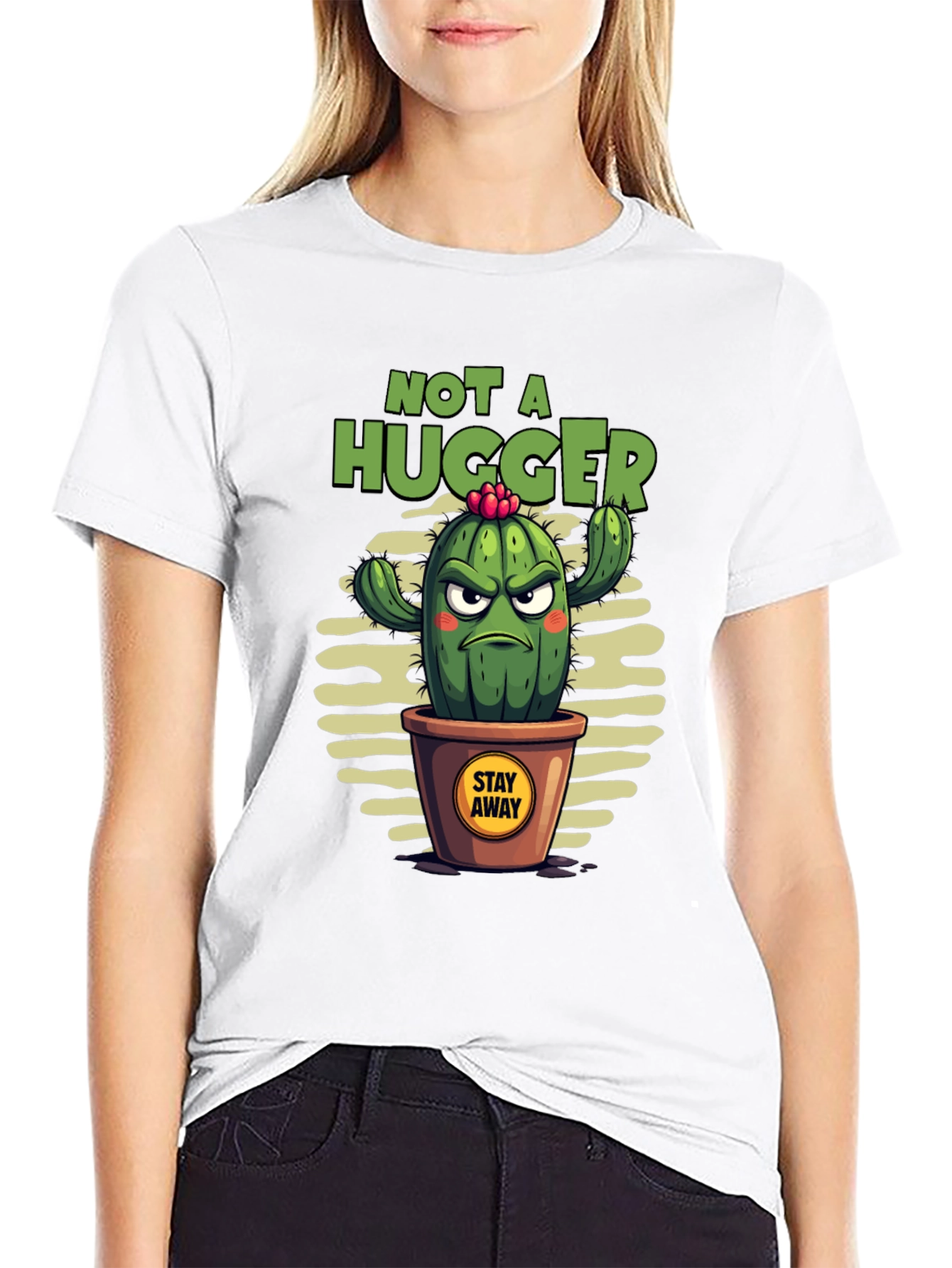 Not a Hugger Graphic T-Shirt