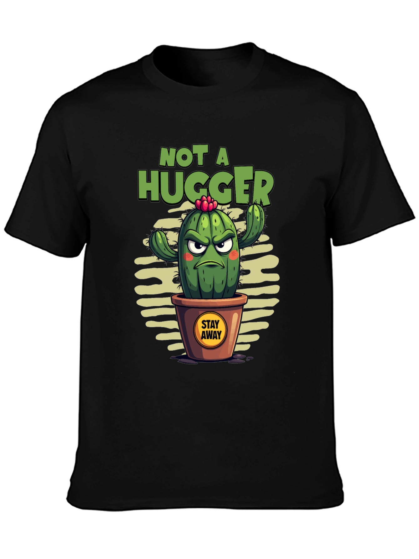 Not a Hugger Graphic T-Shirt