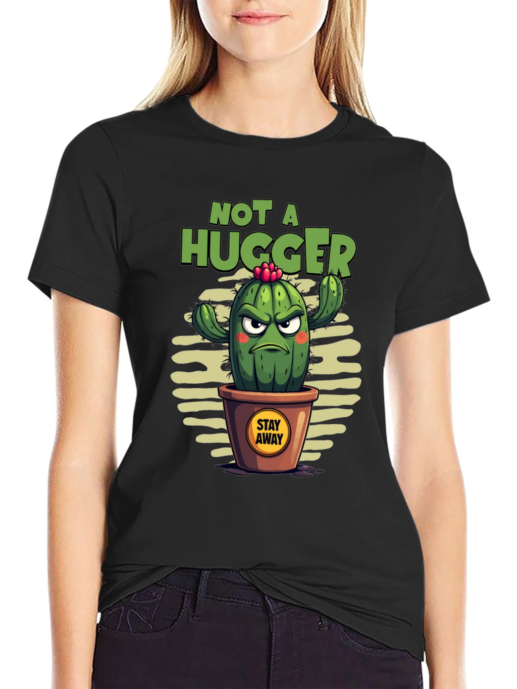 Not a Hugger Graphic T-Shirt
