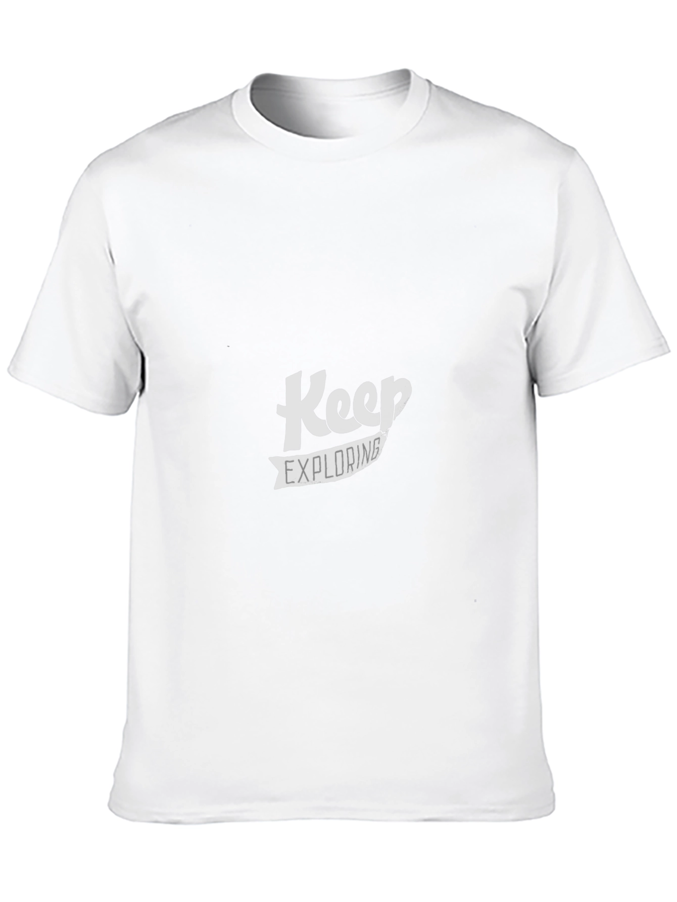 Keep Exploring Black T-Shirt