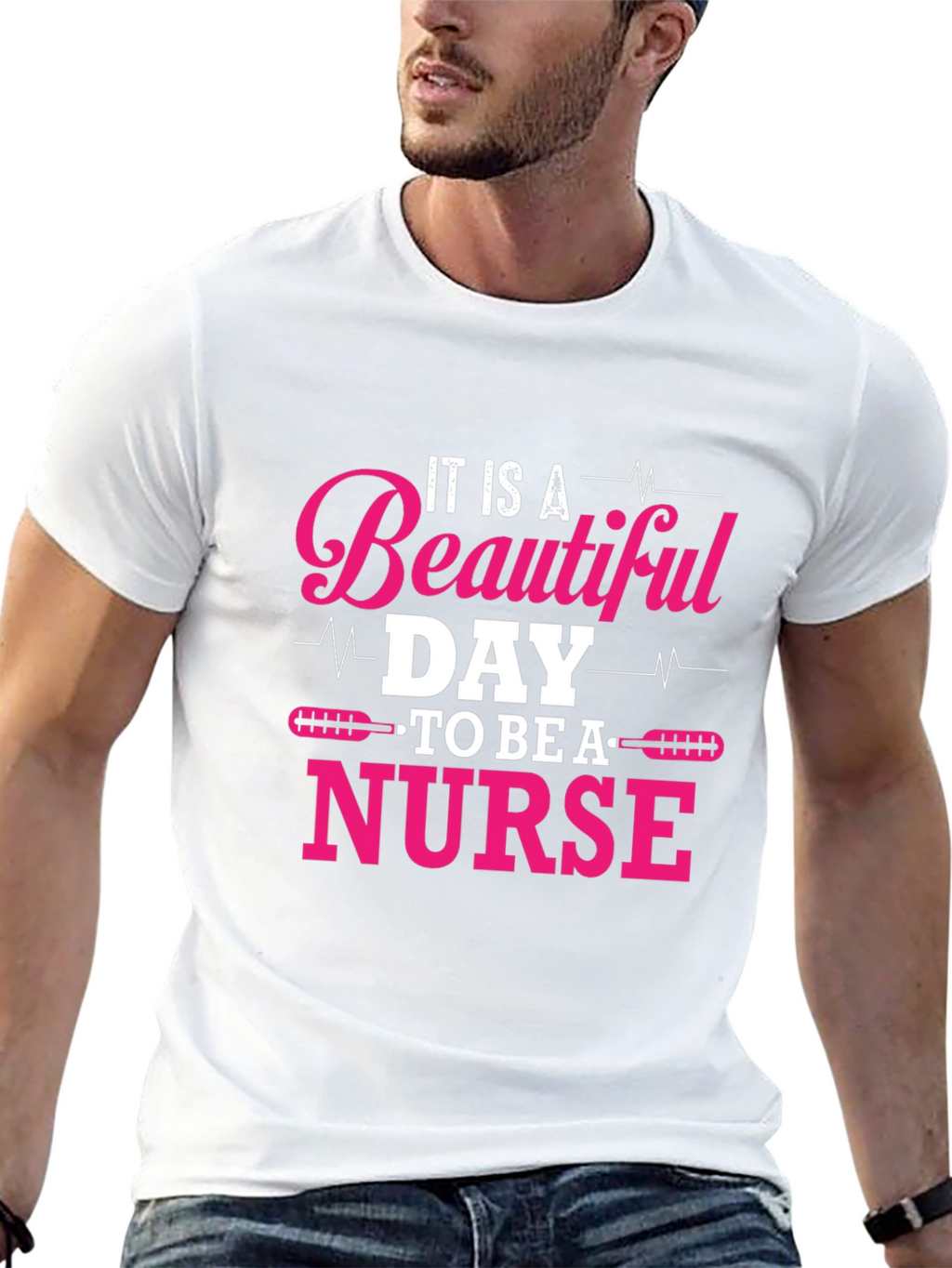 Beautiful Day to Be a Nurse Graphic Tee