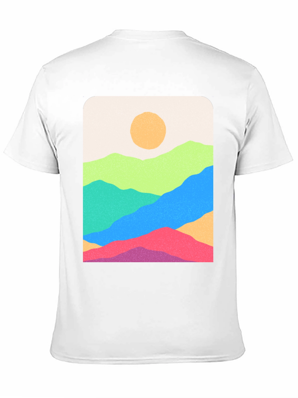 Mountain View Graphic Tee - Stylish Black T-Shirt