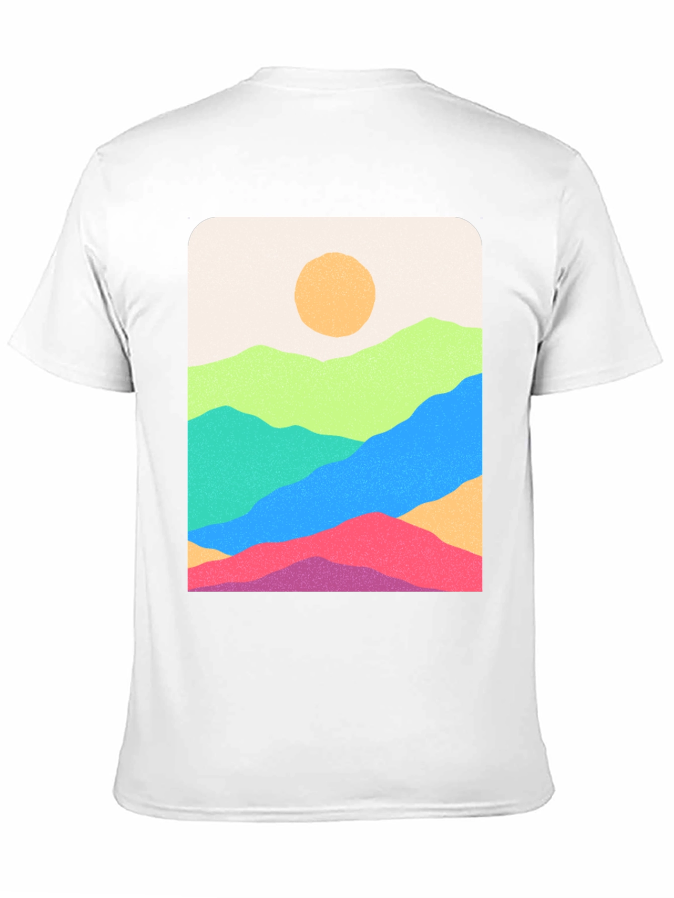 Mountain View Graphic Tee - Stylish Black T-Shirt