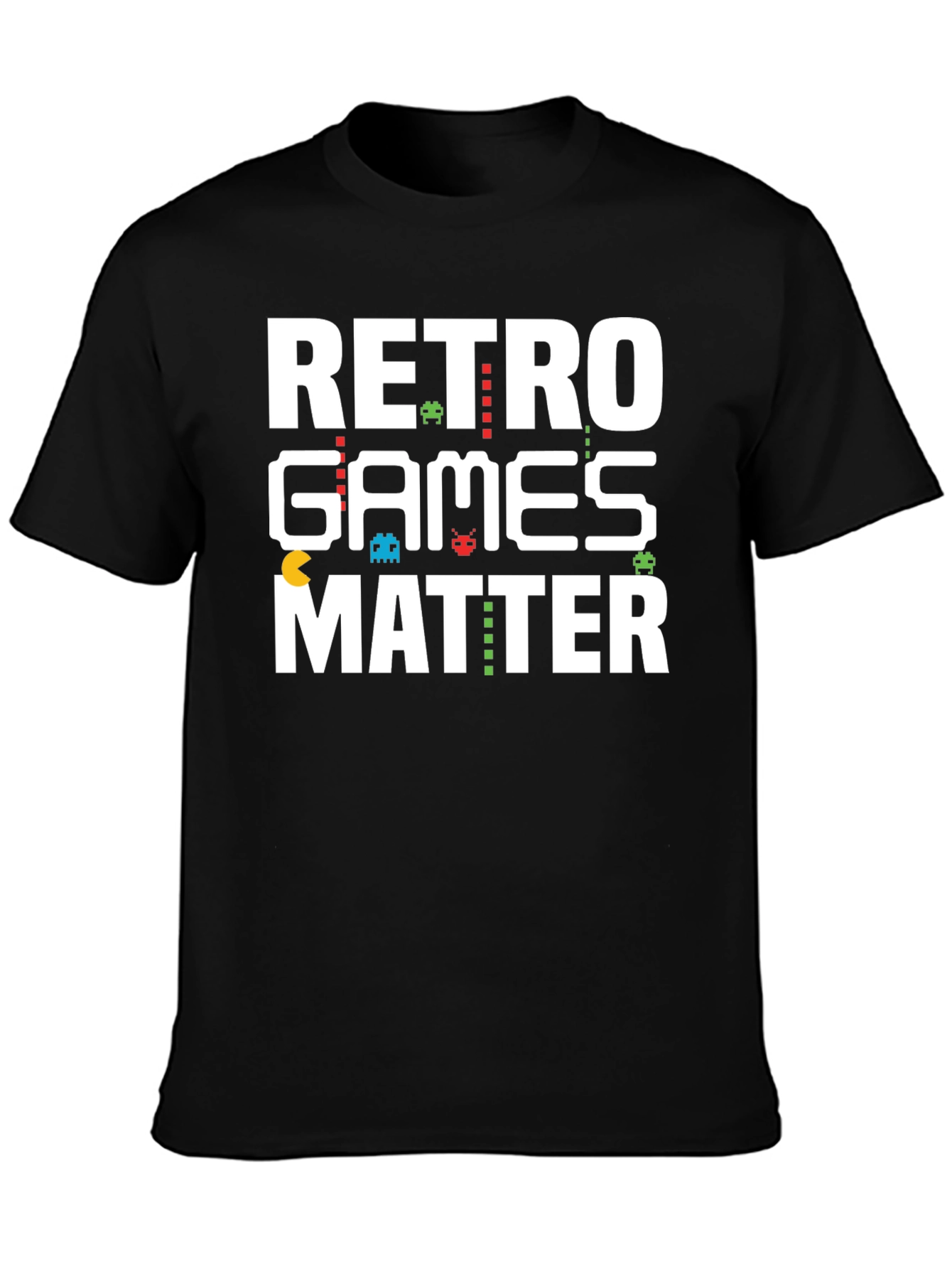 Retro Games Matter Graphic T-Shirt