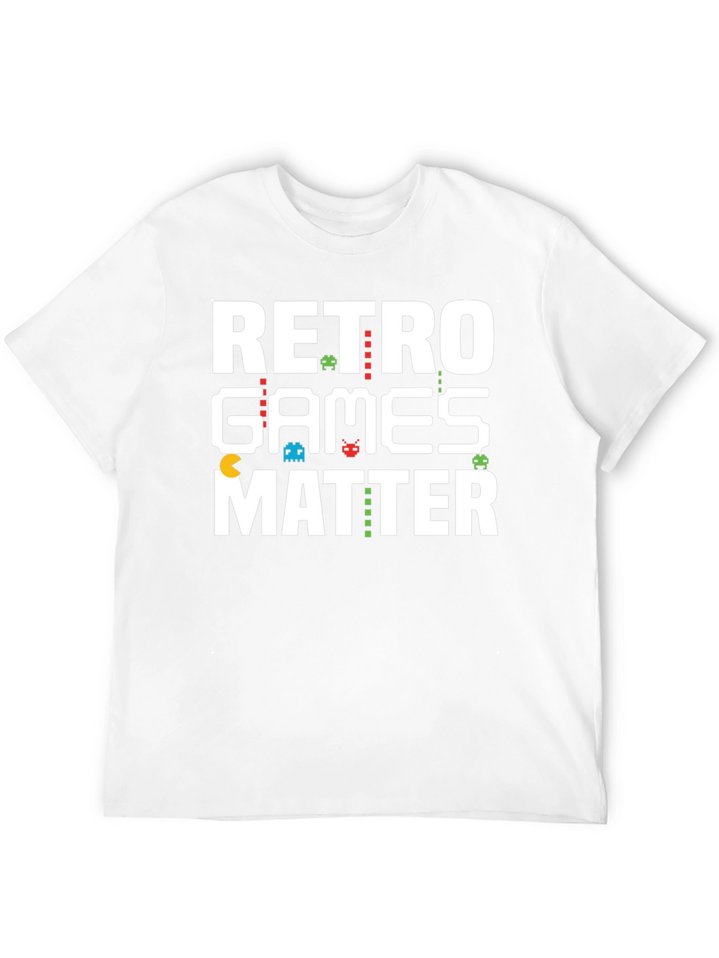 Retro Games Matter Graphic T-Shirt