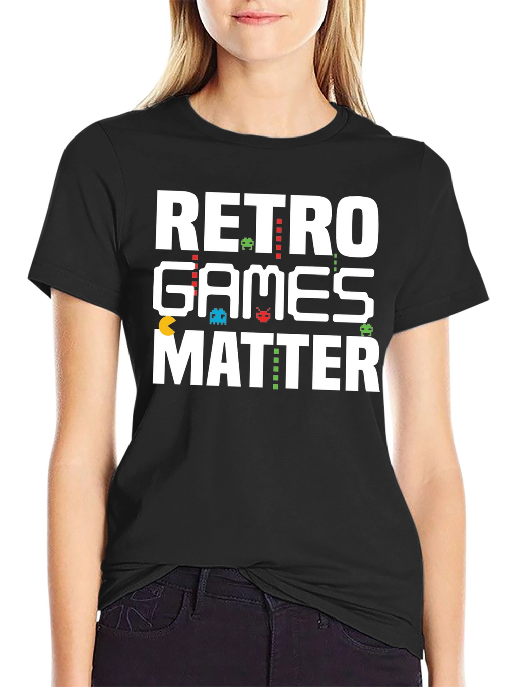 Retro Games Matter Graphic T-Shirt