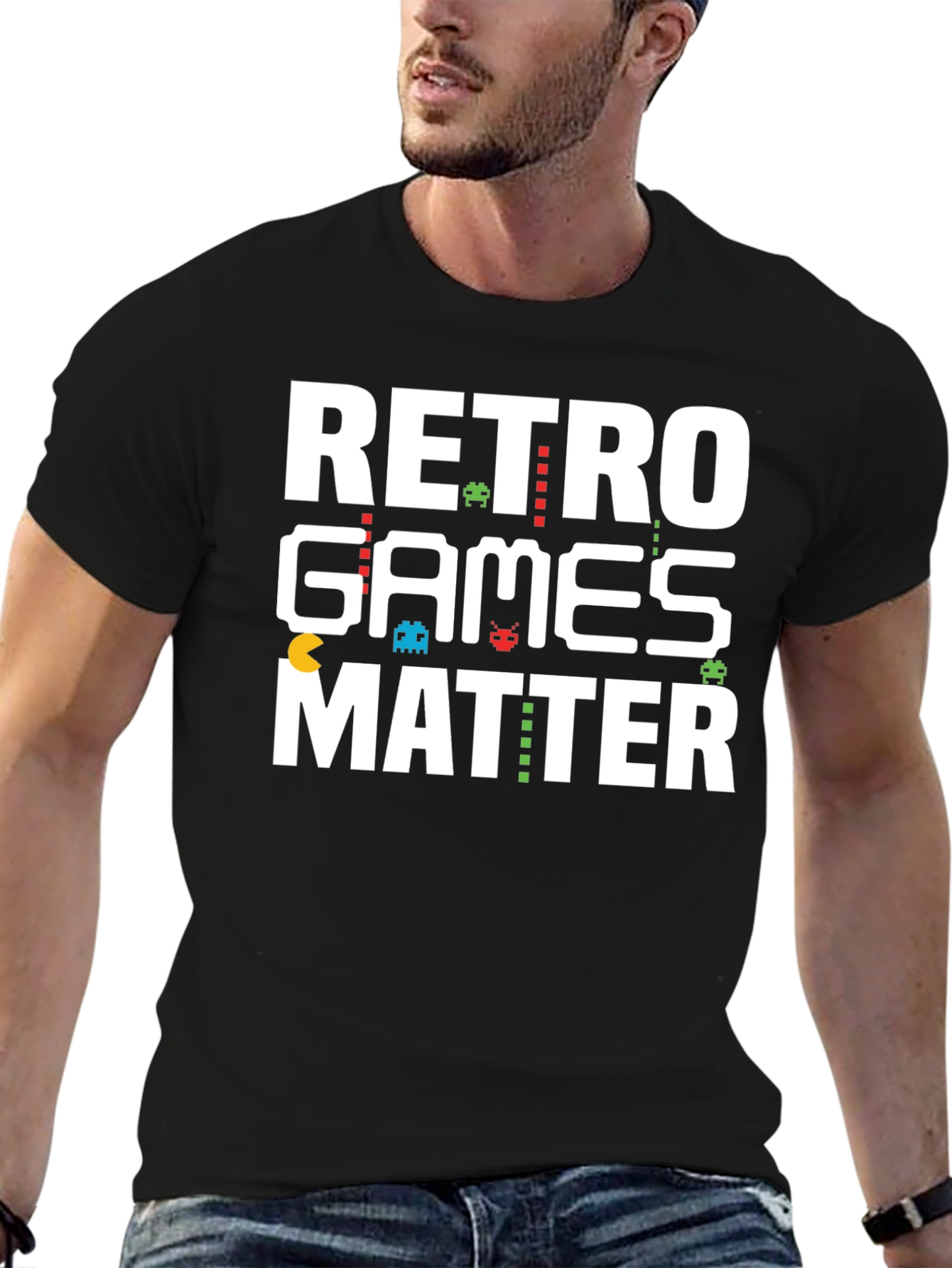 Retro Games Matter Graphic T-Shirt