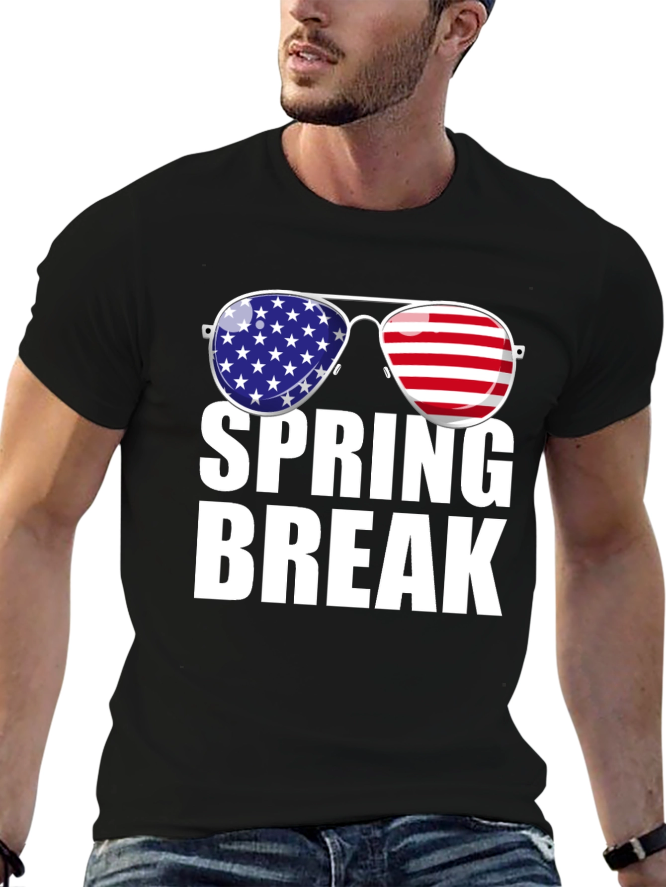 Spring Break Sunglasses Graphic T-Shirt
