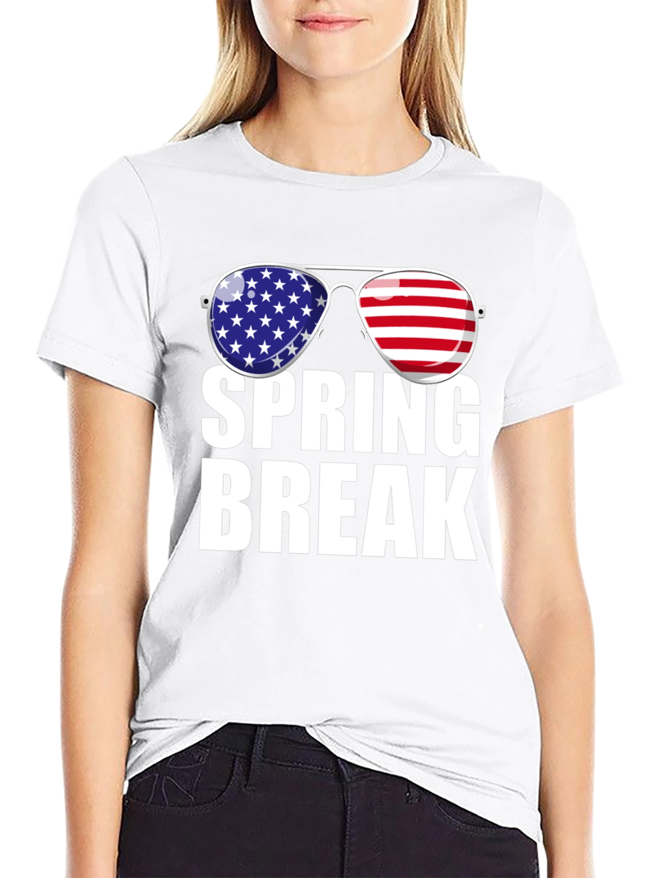 Spring Break Sunglasses Graphic T-Shirt