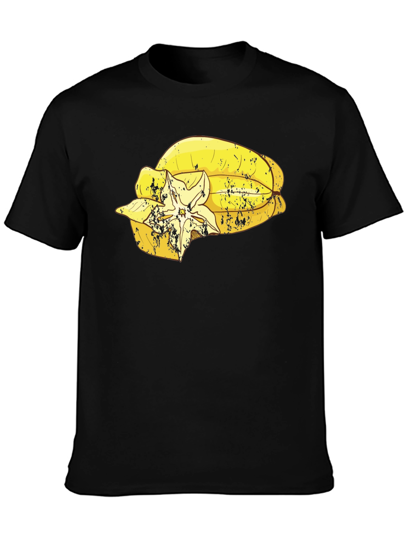 Star Fruit Graphic Tee - Tropical Fruit Lover Shirt