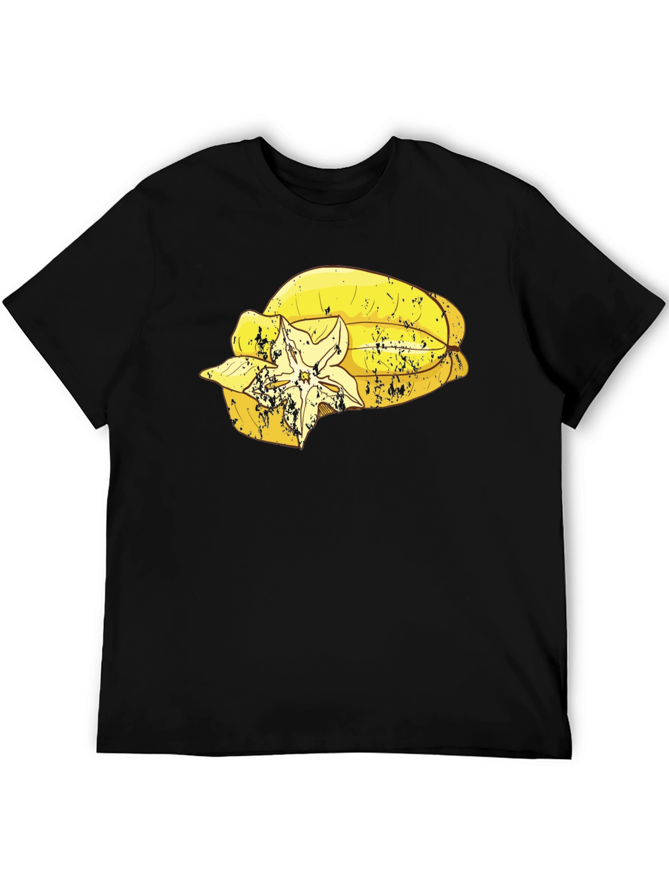 Star Fruit Graphic Tee - Tropical Fruit Lover Shirt