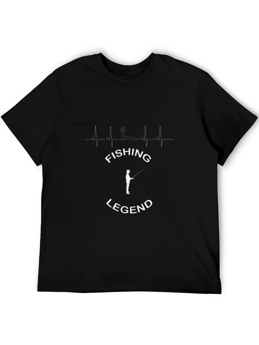 Fishing Legend Graphic Tee - Anglers Heartbeat
