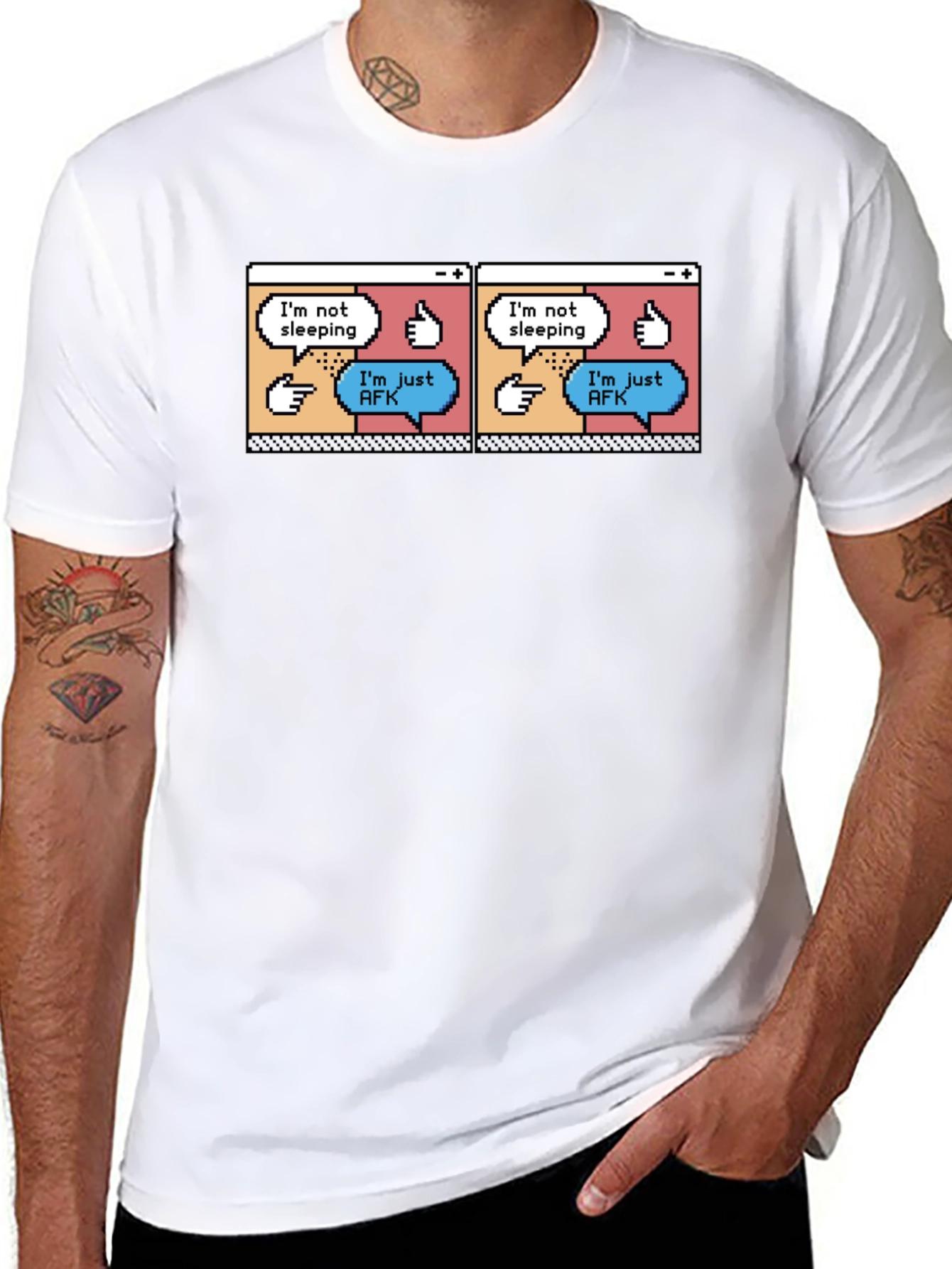 Im Not Sleeping Just AFK T-Shirt