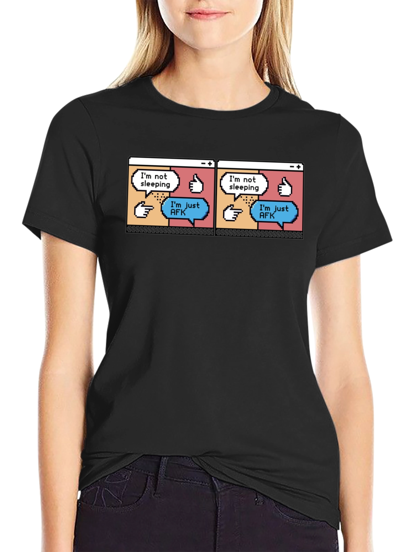 Im Not Sleeping Just AFK T-Shirt