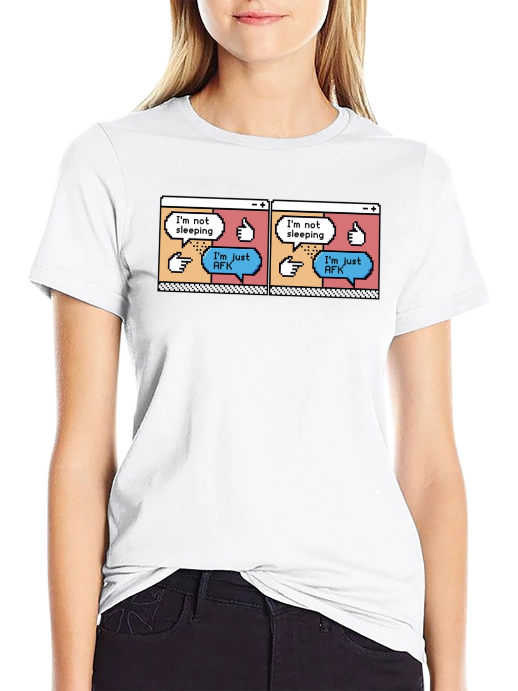 Im Not Sleeping Just AFK T-Shirt