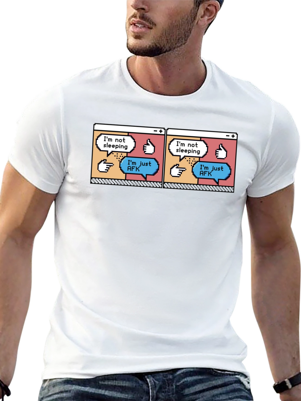 Im Not Sleeping Just AFK T-Shirt