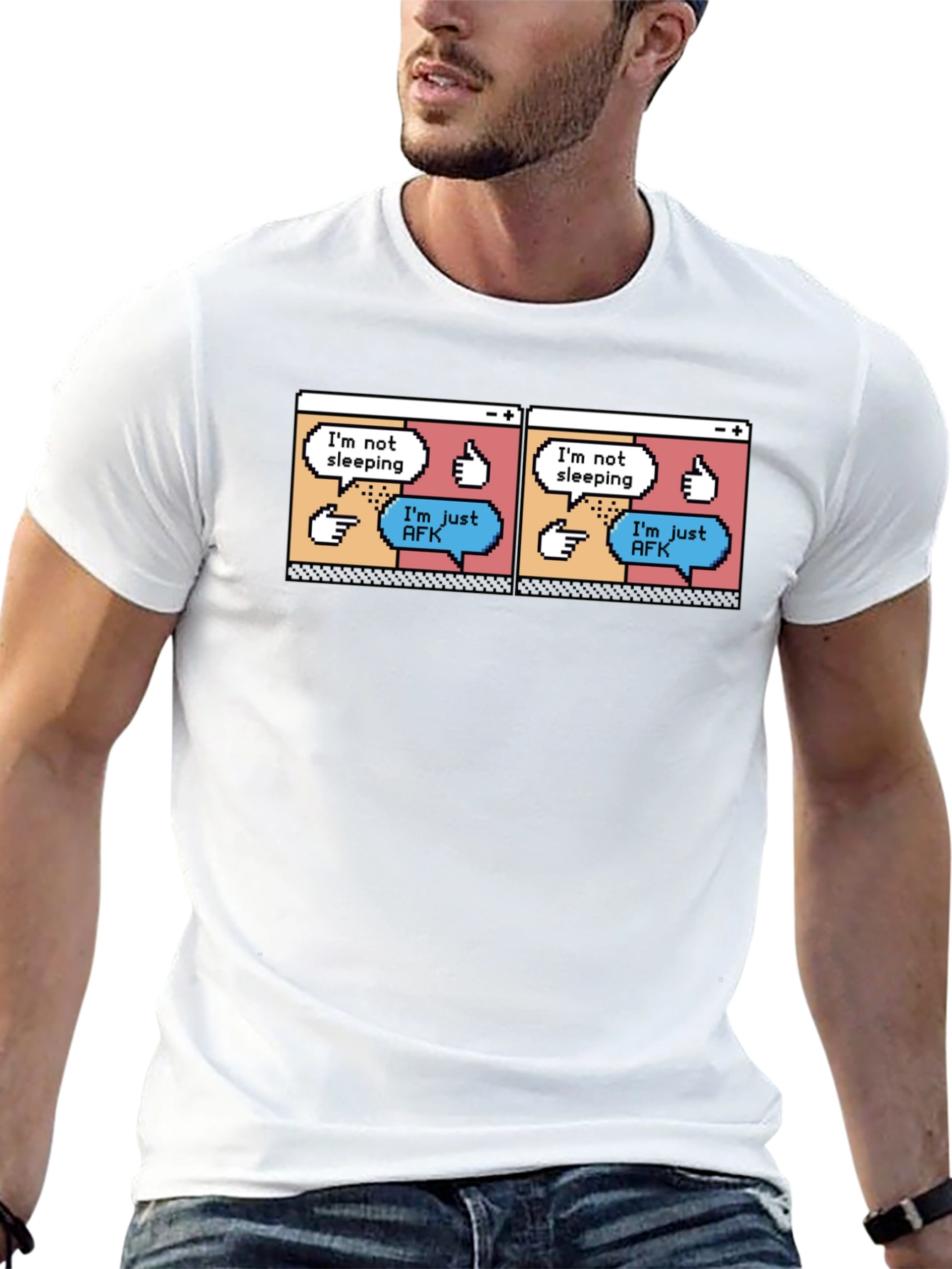 Im Not Sleeping Just AFK T-Shirt