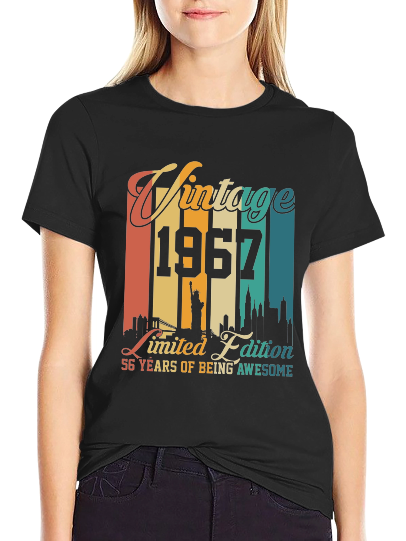 Vintage 1967 Limited Edition 56th Birthday T-Shirt