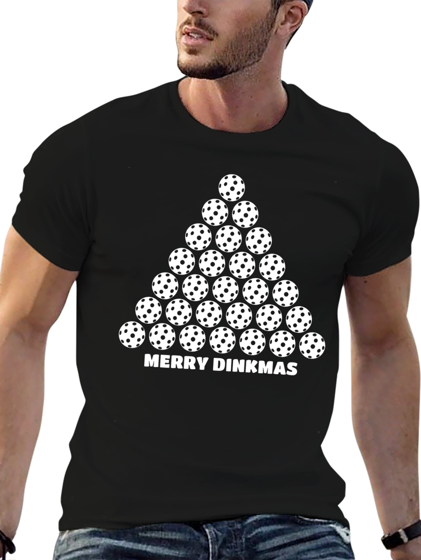 Merry Dinkmas T-Shirt: Festive Pickleball Christmas Tee