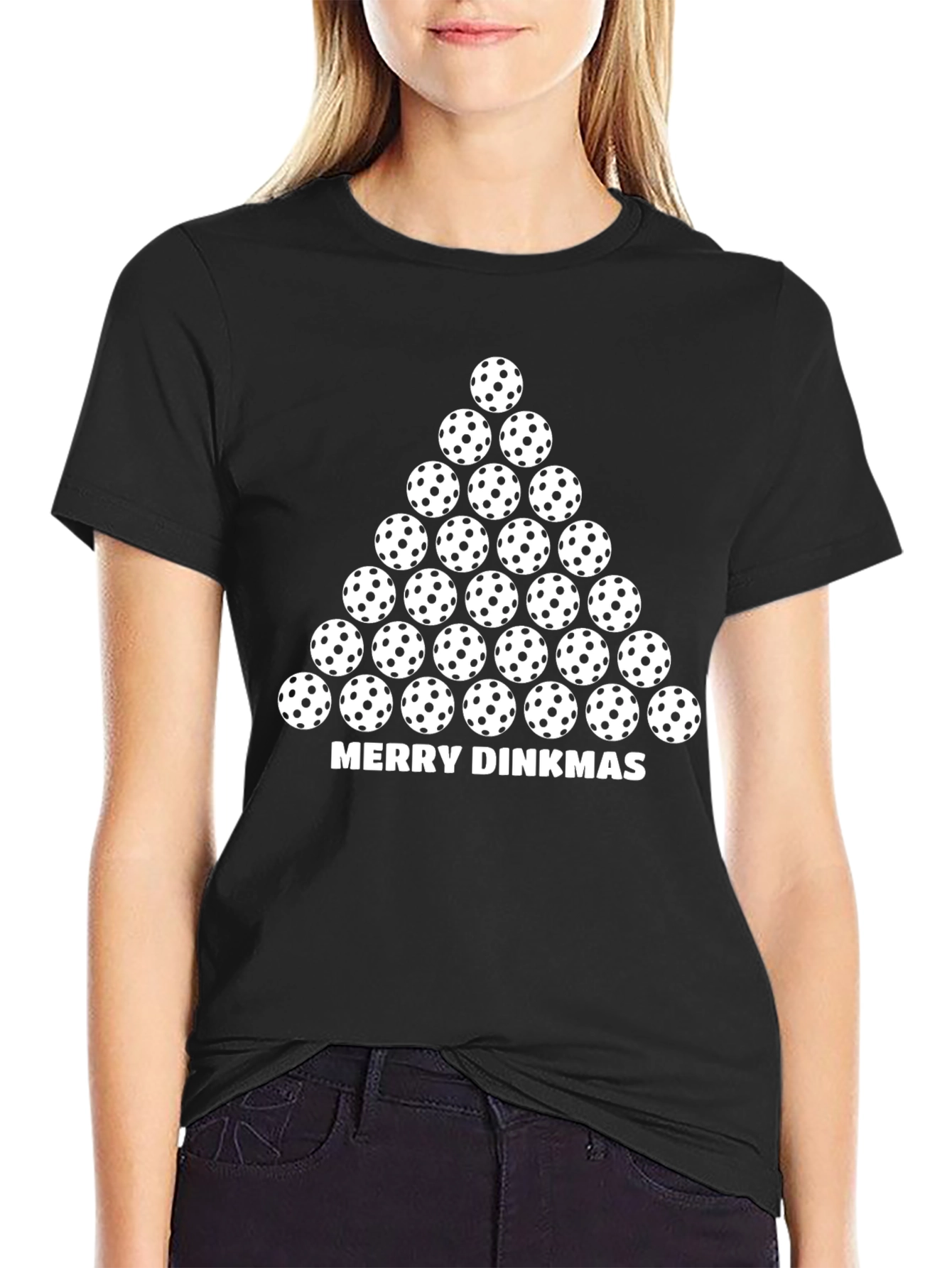 Merry Dinkmas T-Shirt: Festive Pickleball Christmas Tee