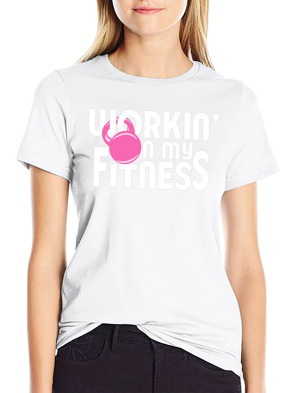 Workin on My Fitness Graphic T-Shirt