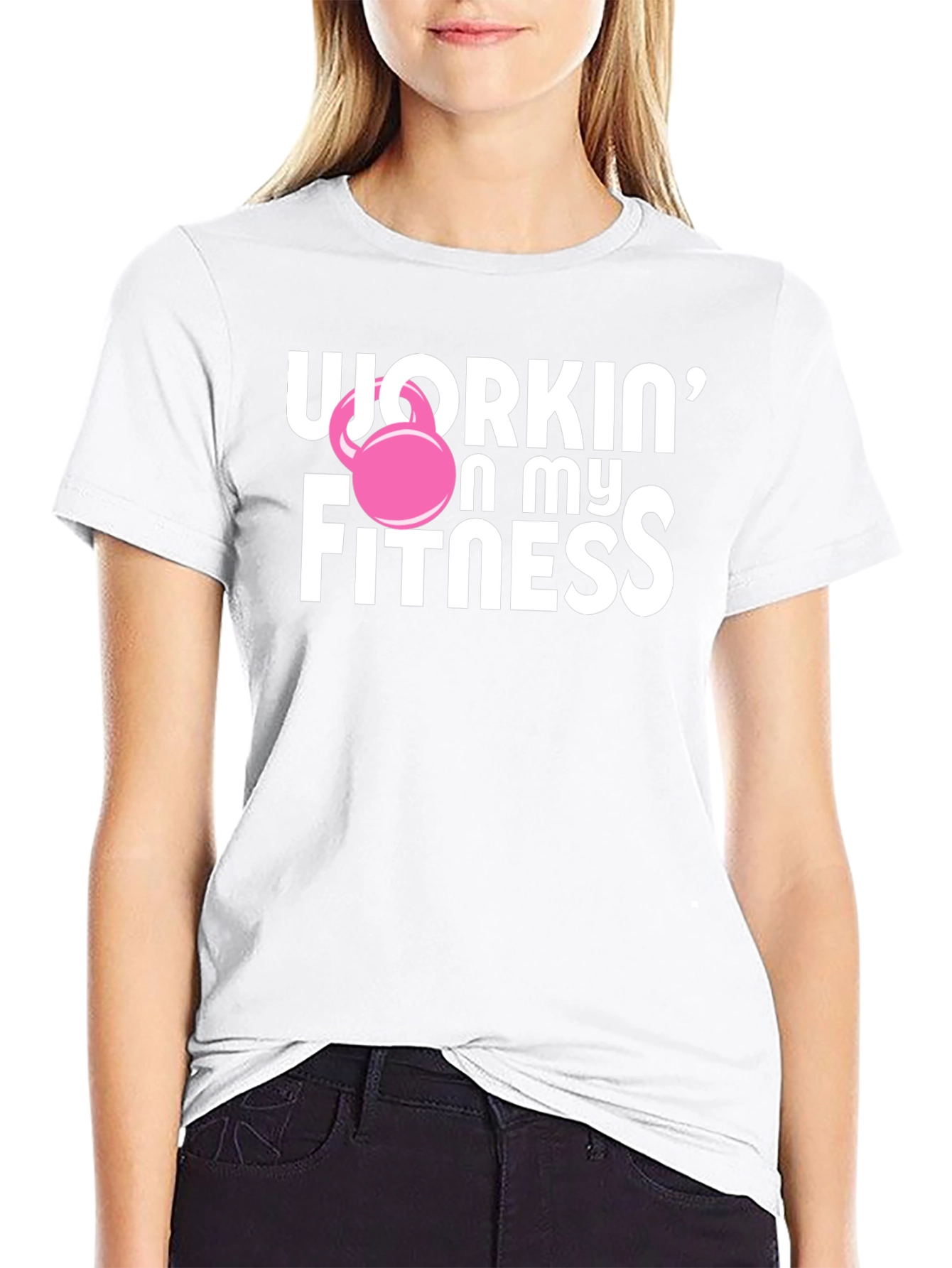 Workin on My Fitness Graphic T-Shirt