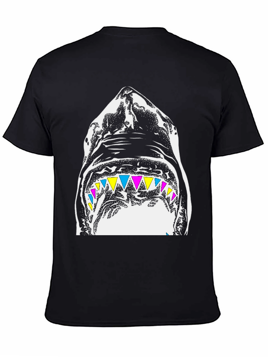 Shark Graphic Black T-Shirt