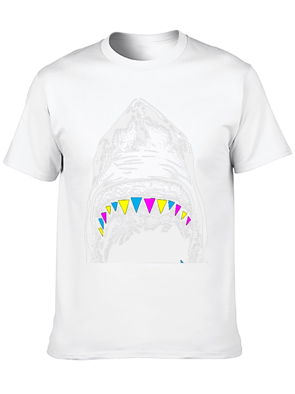 Shark Graphic Black T-Shirt
