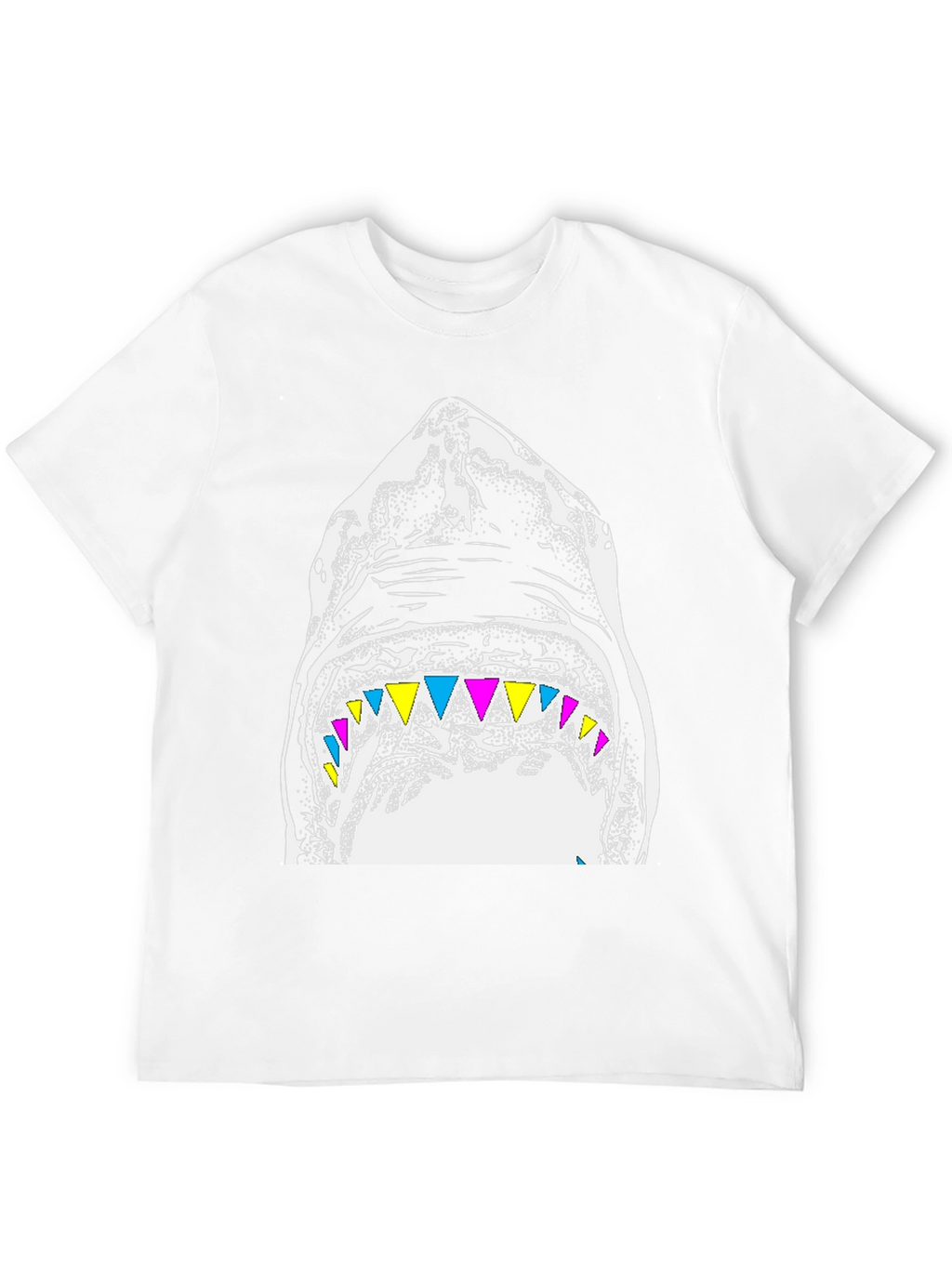 Shark Graphic Black T-Shirt