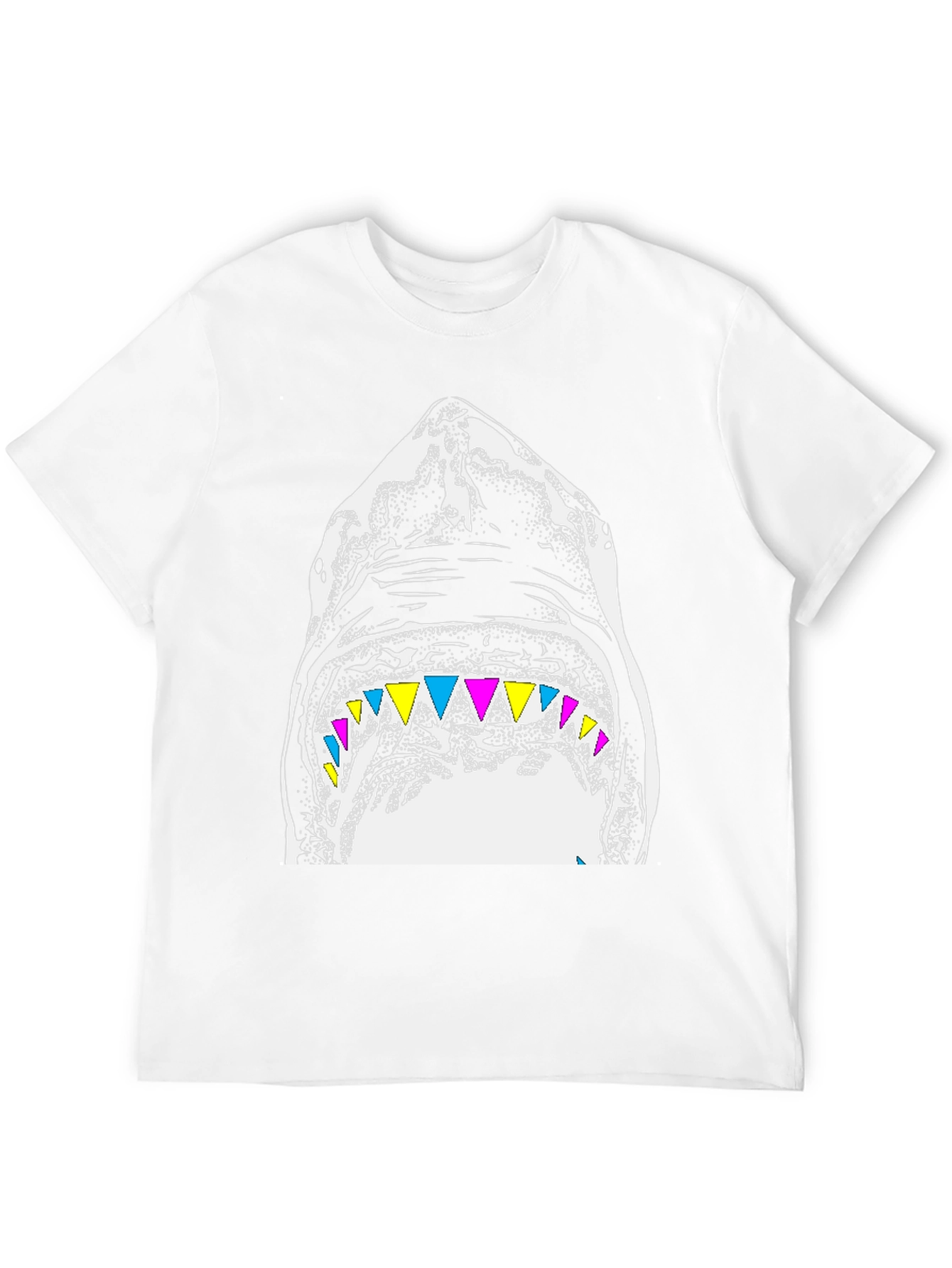 Shark Graphic Black T-Shirt