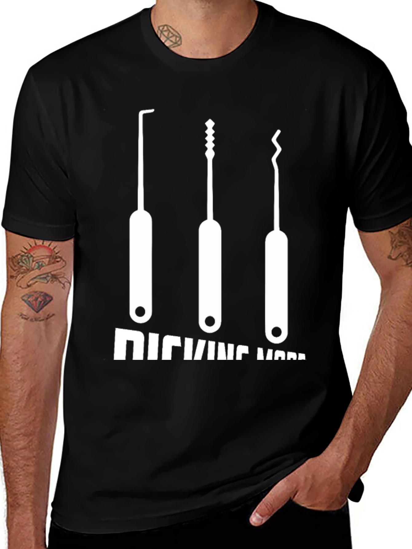 Lock Pick T-Shirt - Novelty Design