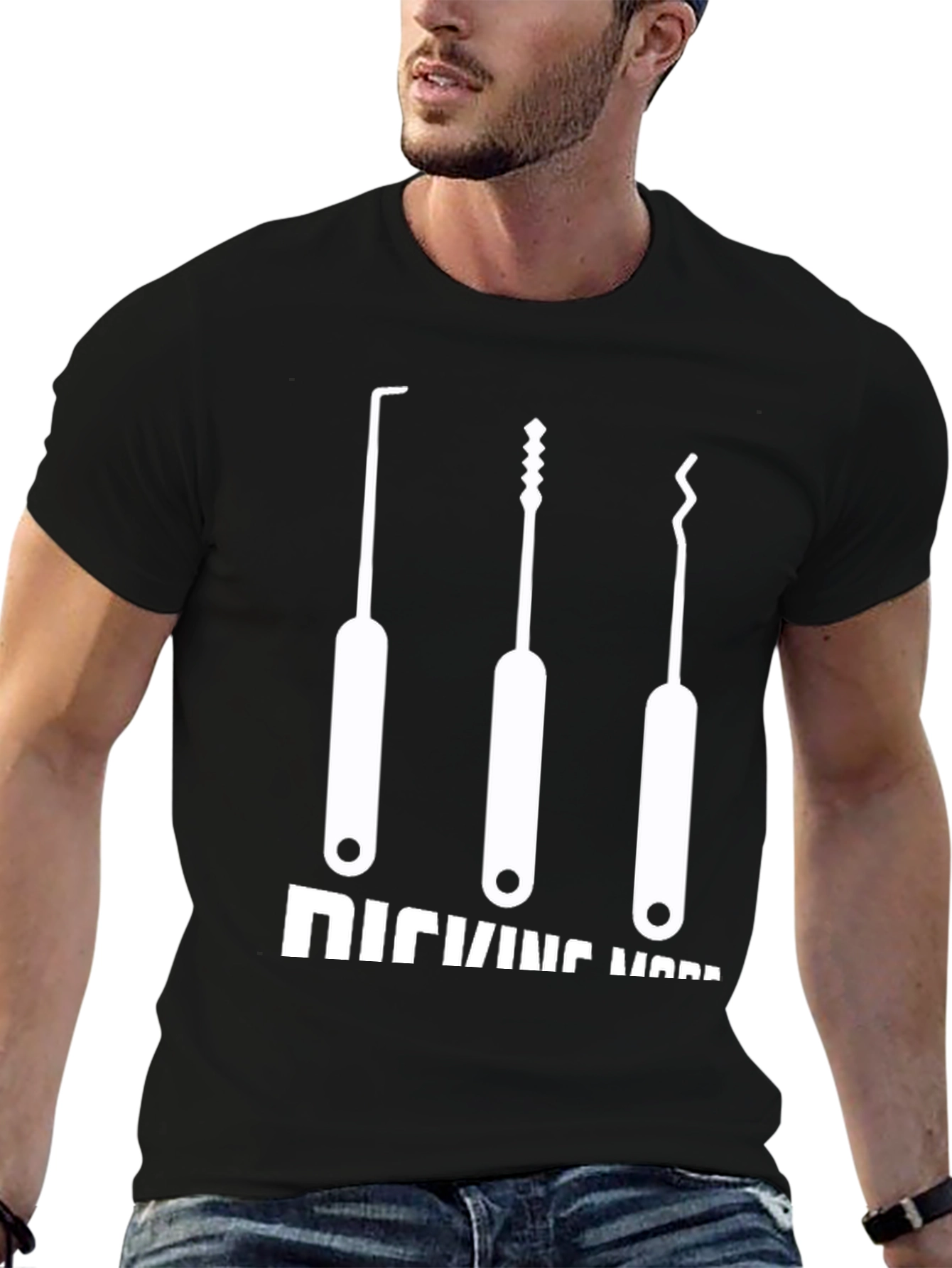 Lock Pick T-Shirt - Novelty Design