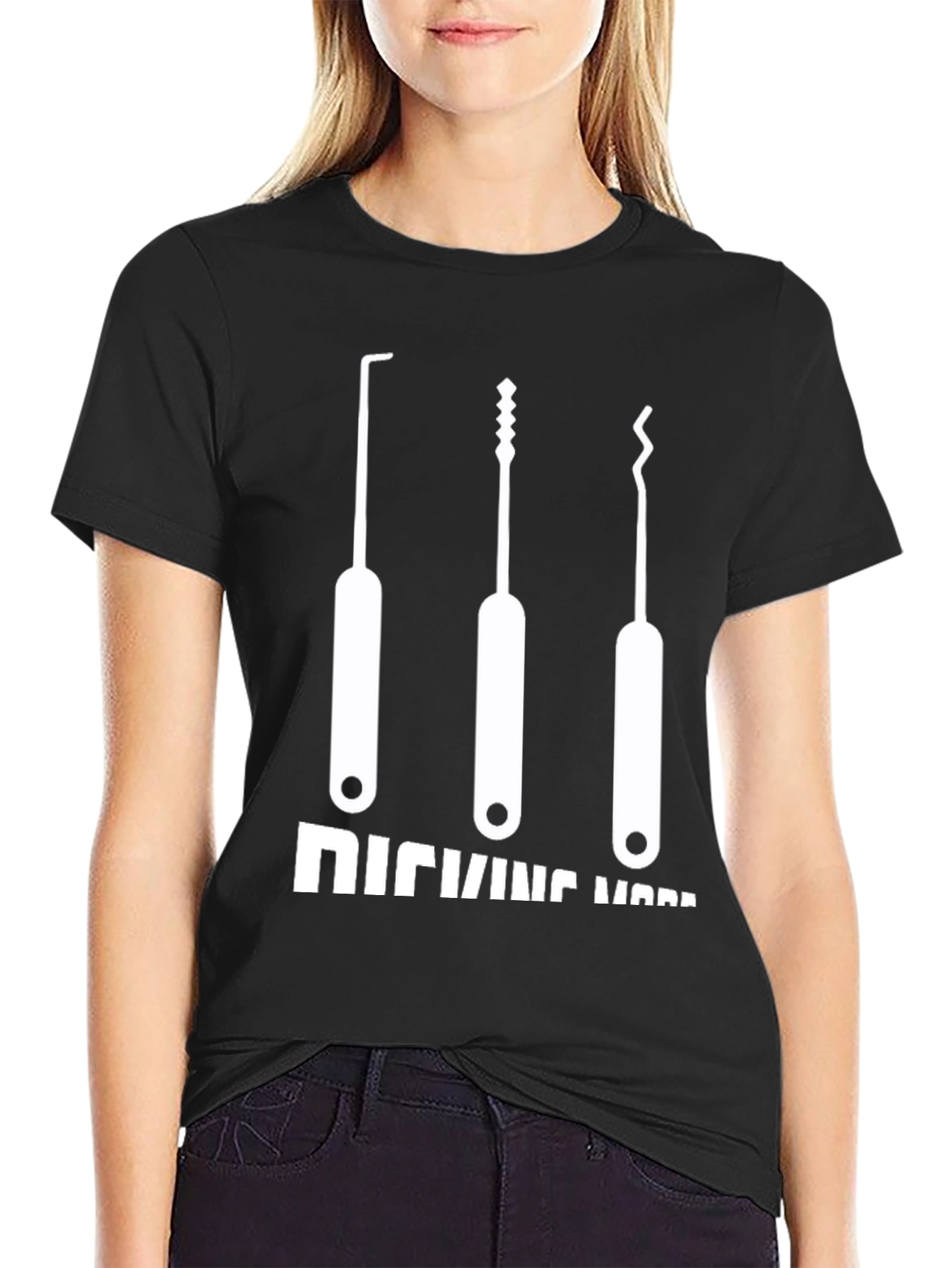 Lock Pick T-Shirt - Novelty Design