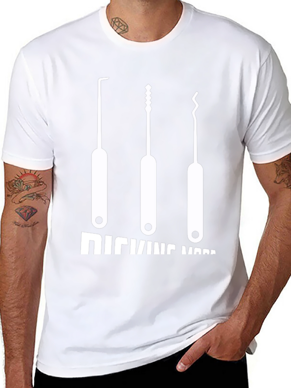 Lock Pick T-Shirt - Novelty Design