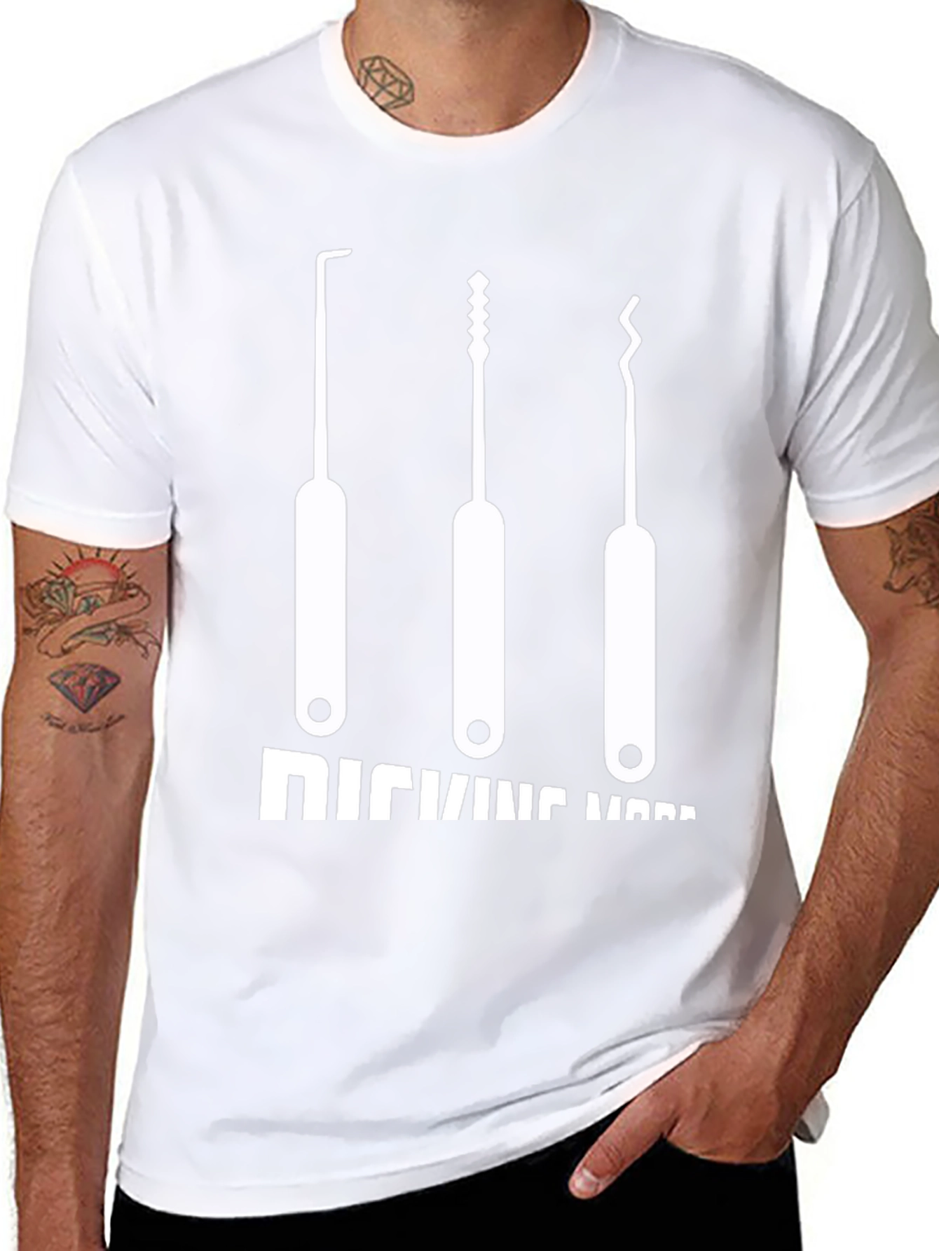 Lock Pick T-Shirt - Novelty Design