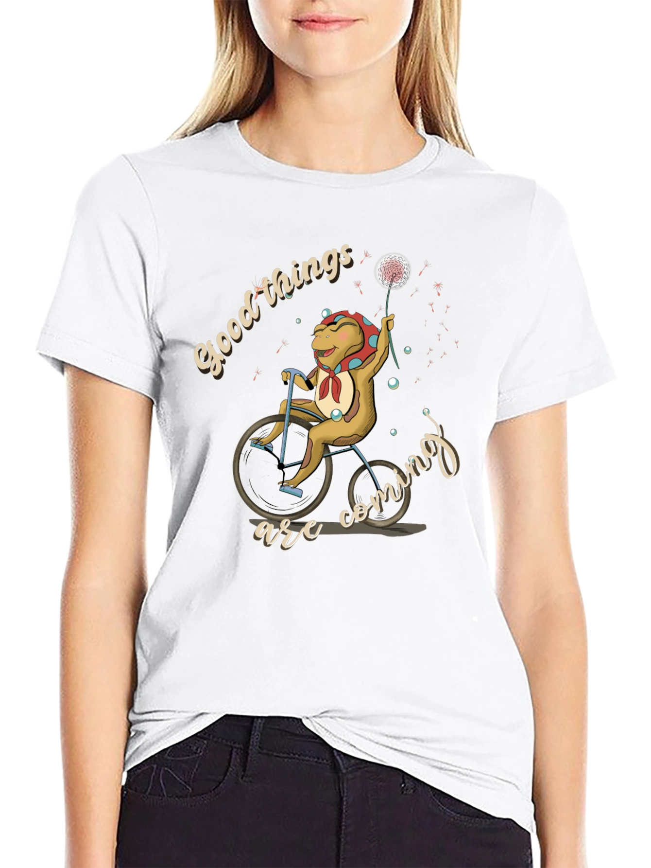 Good Things Coming Frog T-Shirt