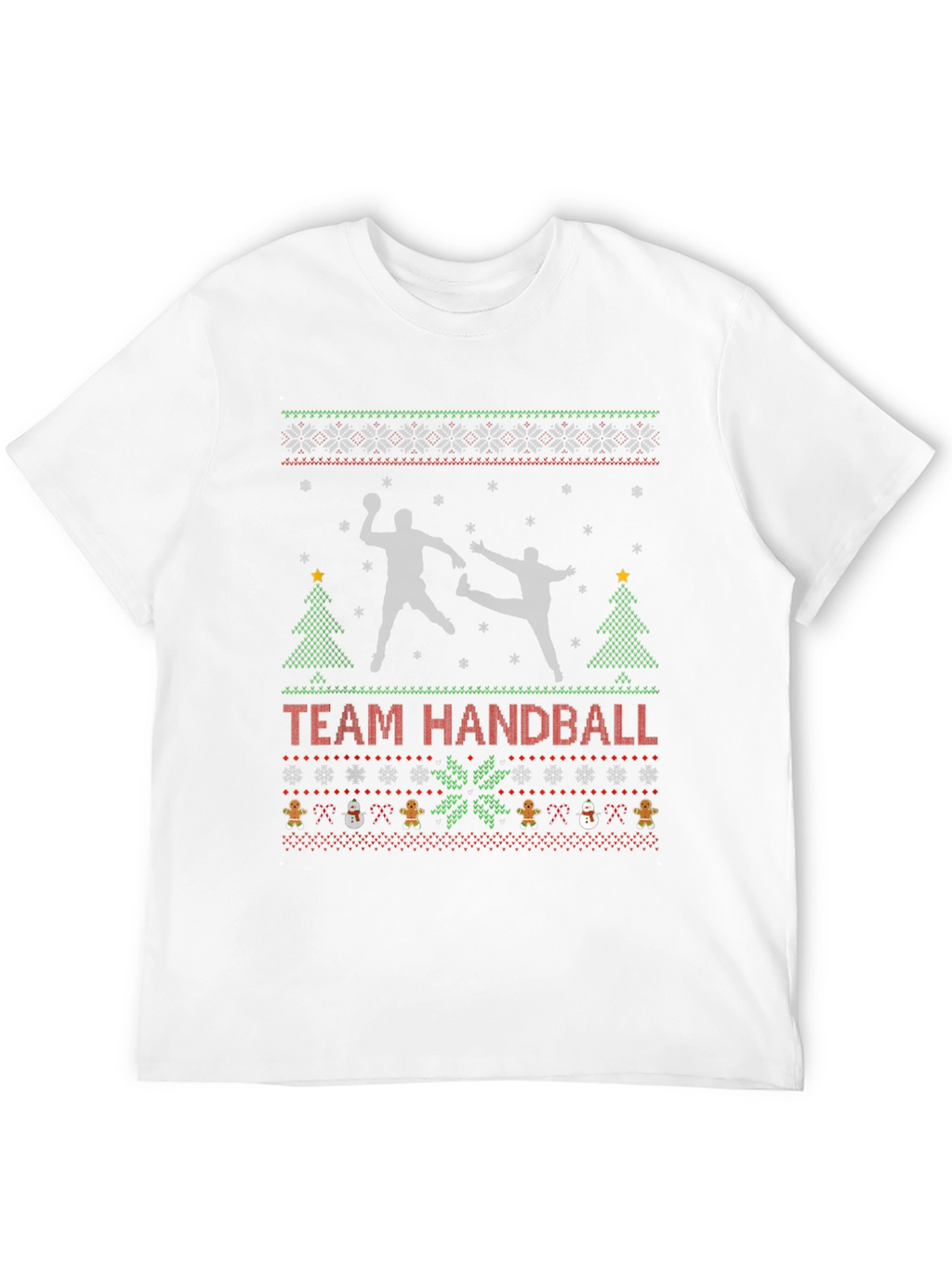 Ugly Christmas Team Handball T-Shirt