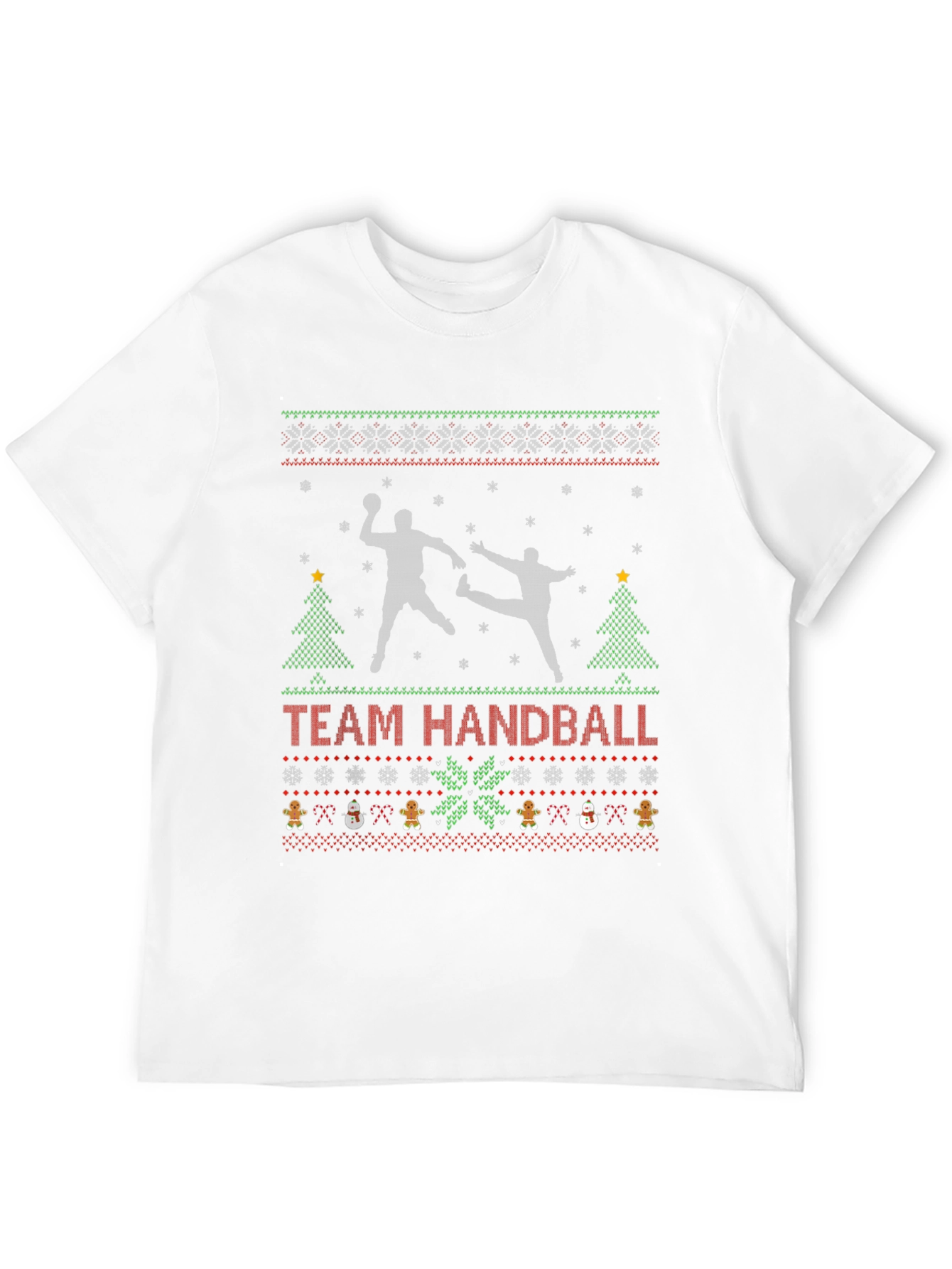 Ugly Christmas Team Handball T-Shirt