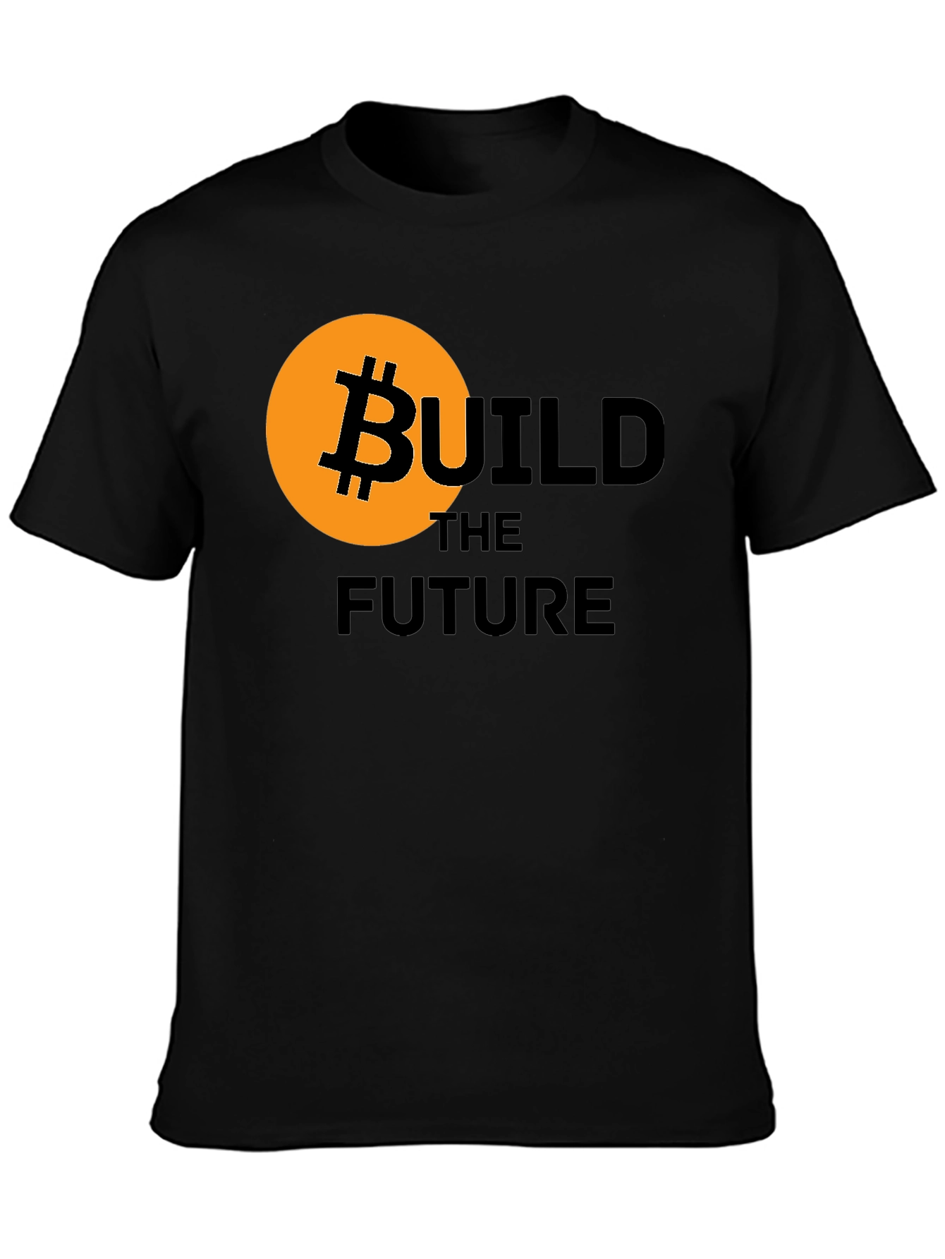 Bitcoin Build the Future Graphic Tee - Black