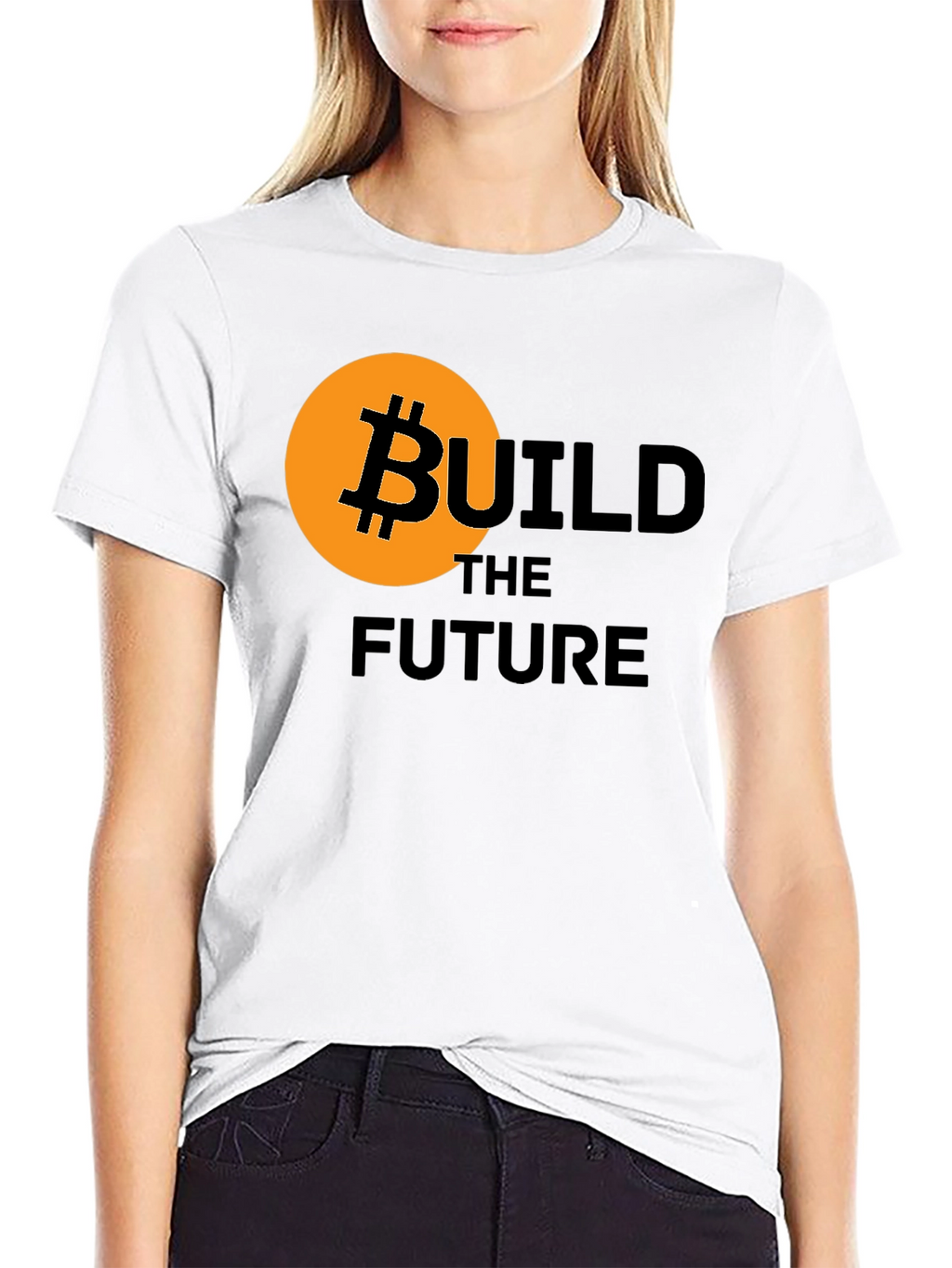Bitcoin Build the Future Graphic Tee - Black