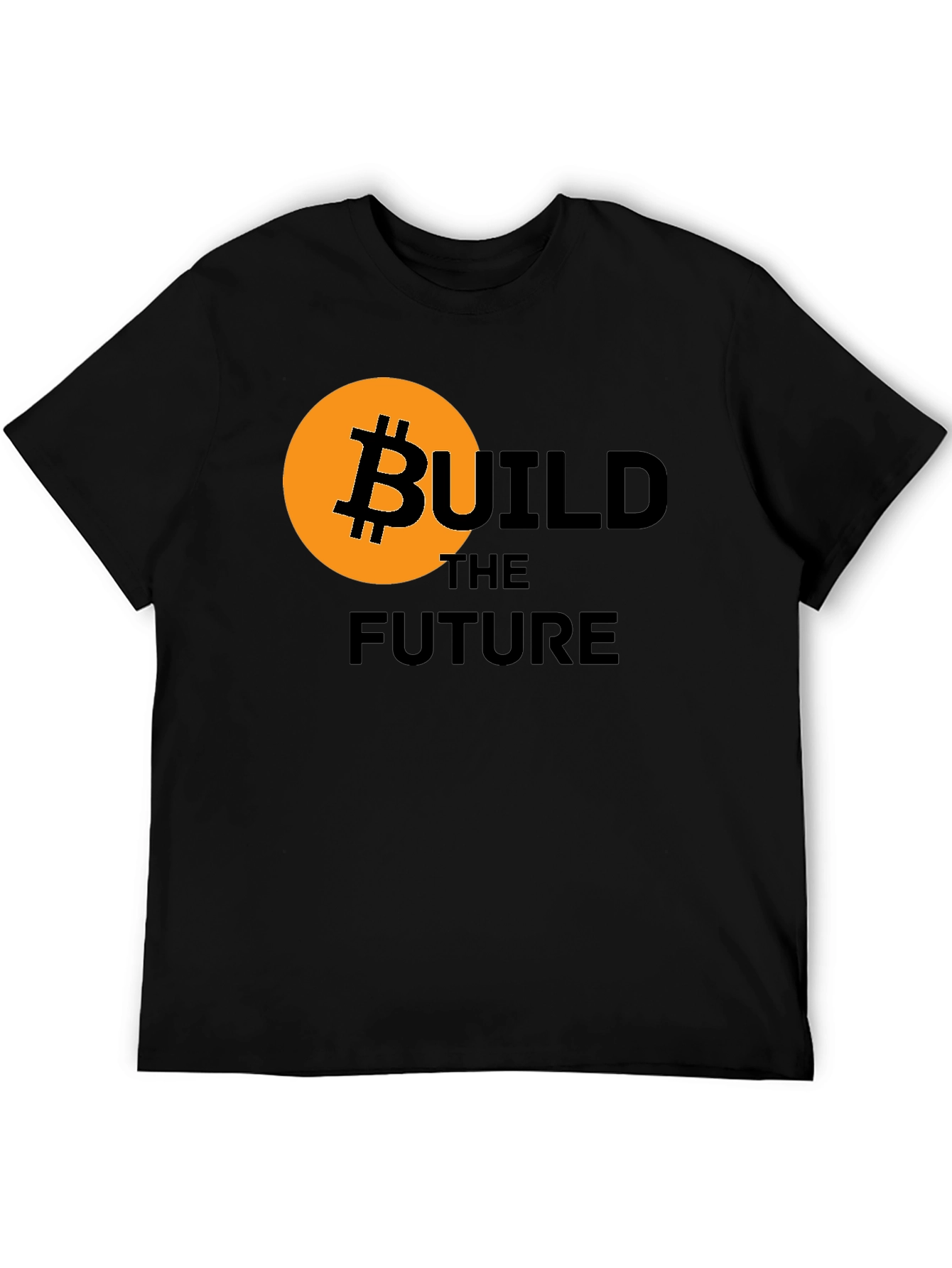 Bitcoin Build the Future Graphic Tee - Black