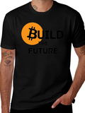 Bitcoin Build the Future Graphic Tee - Black