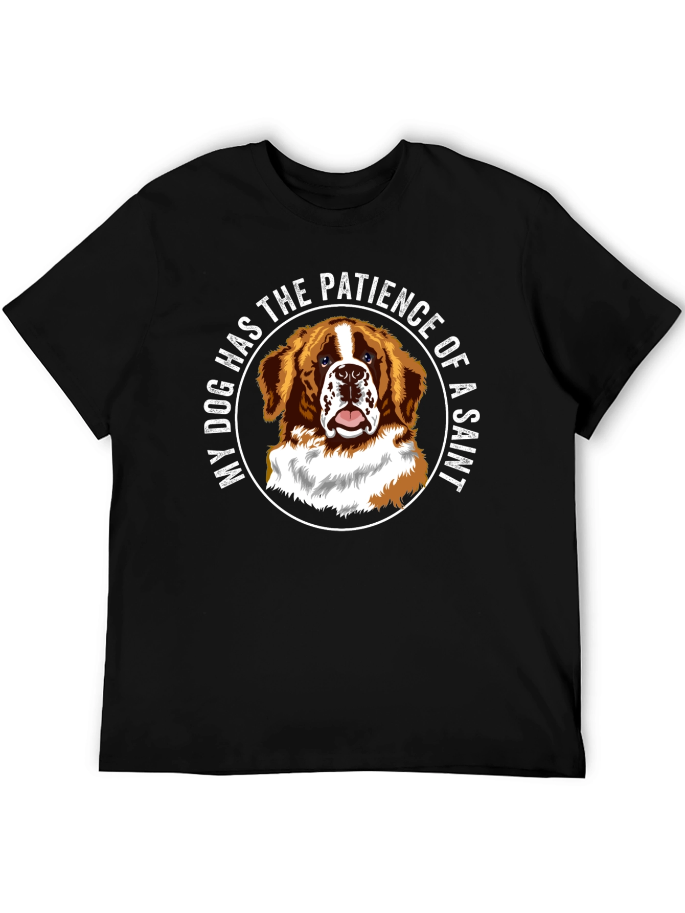 Dog Patience Saint Graphic Tee
