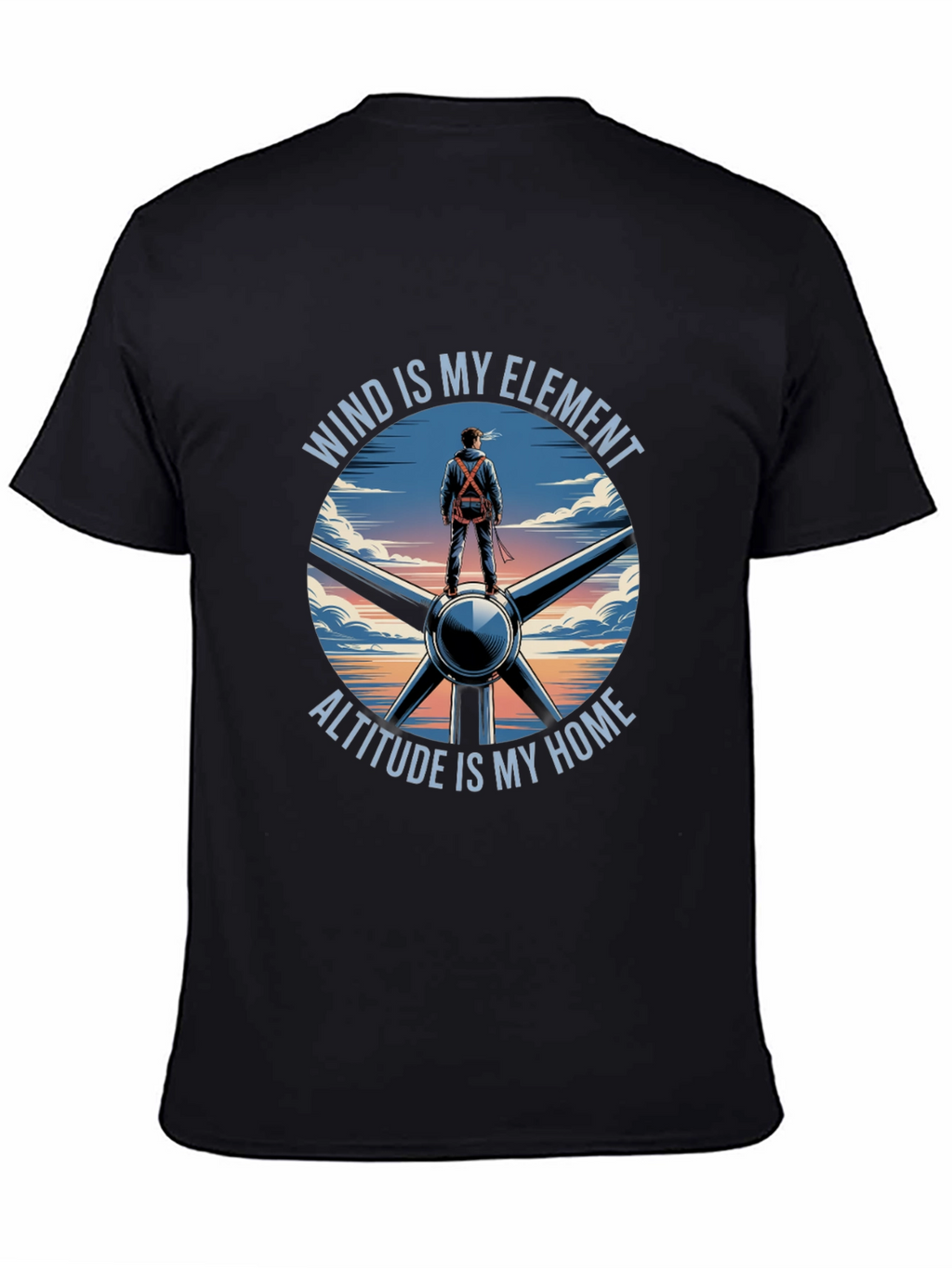 Wind Element Altitude Home T-Shirt