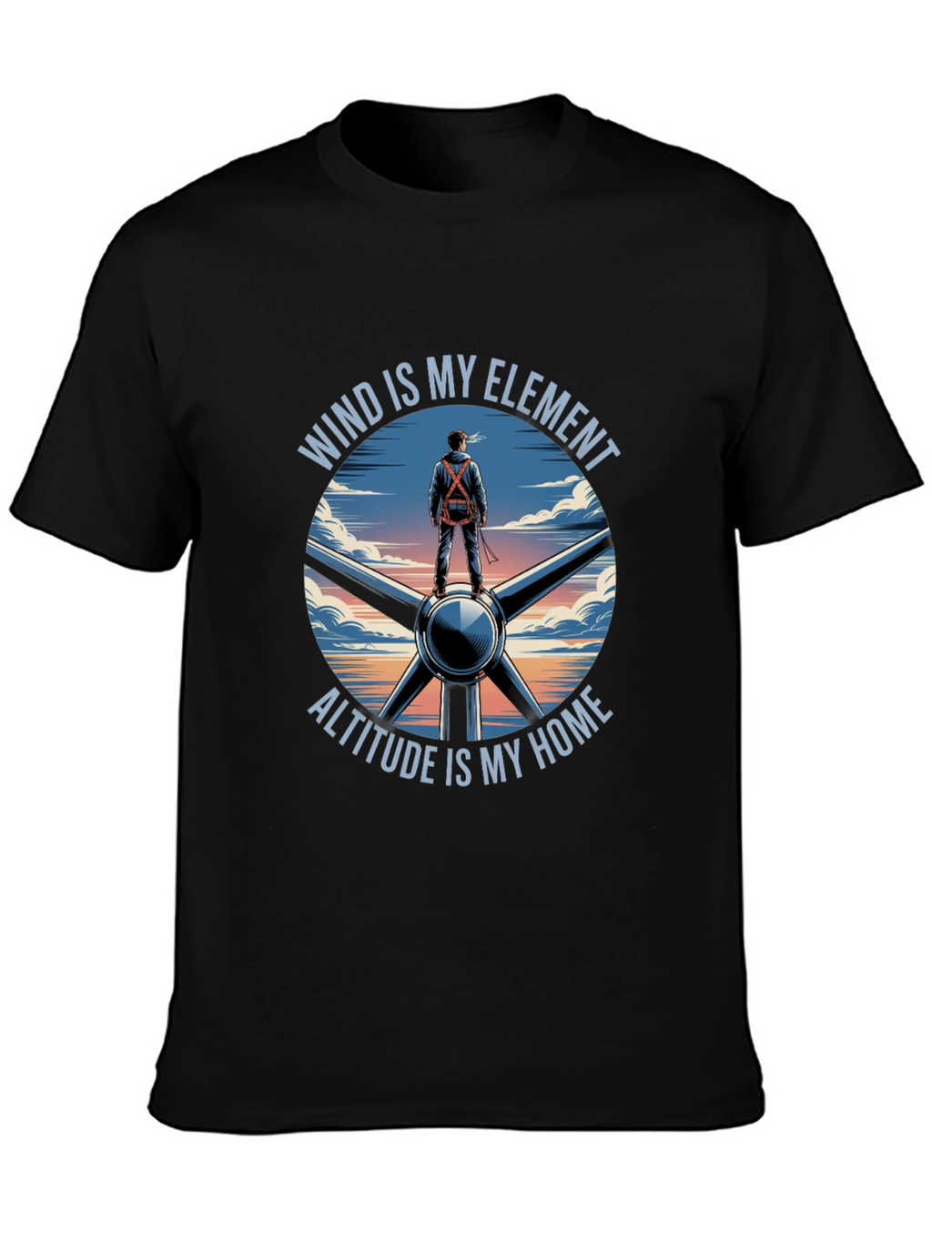 Wind Element Altitude Home T-Shirt